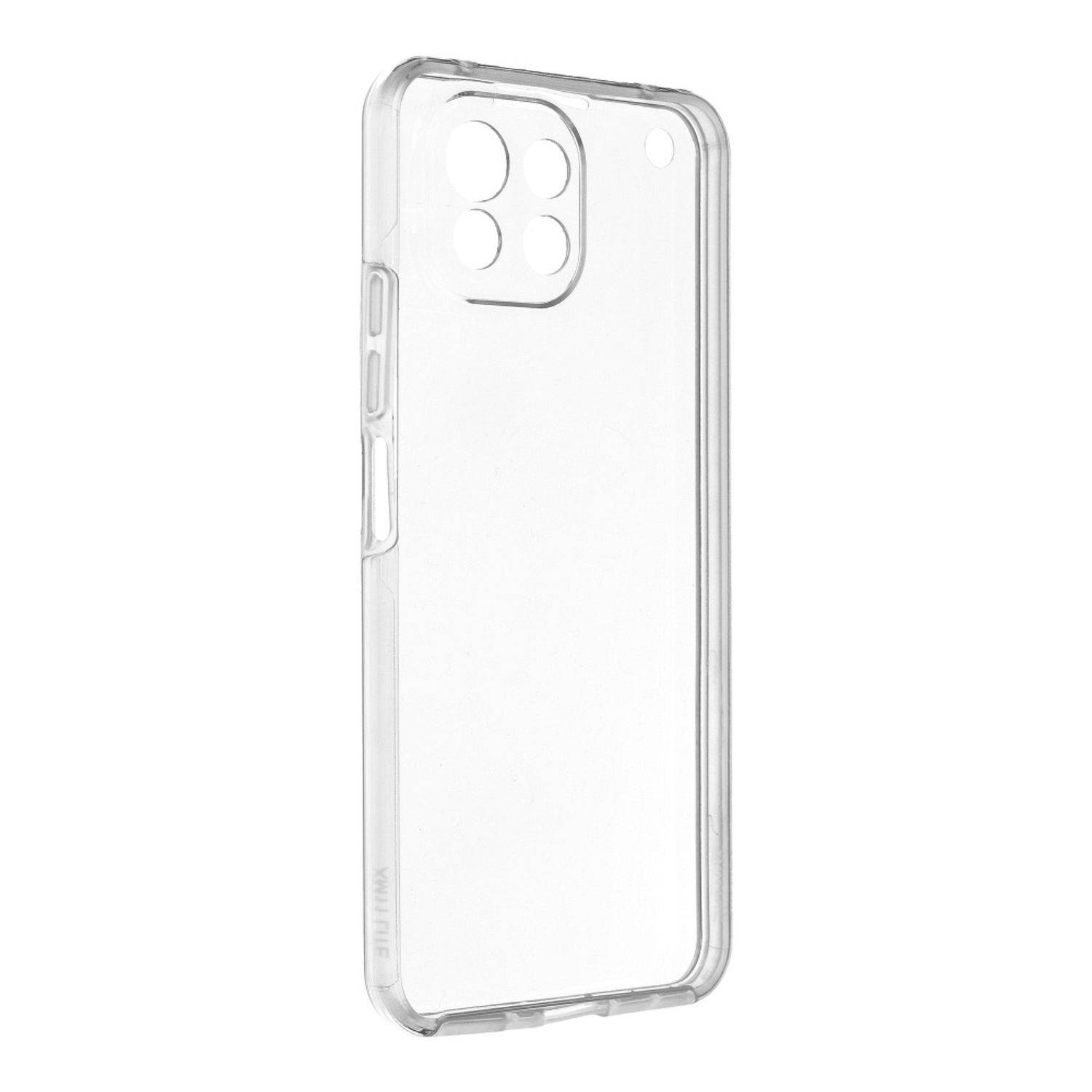 Hülle kompatibel mit Xiaomi Mi 11 Lite Kunststoff Full Cover Handyhülle - Case Transparent