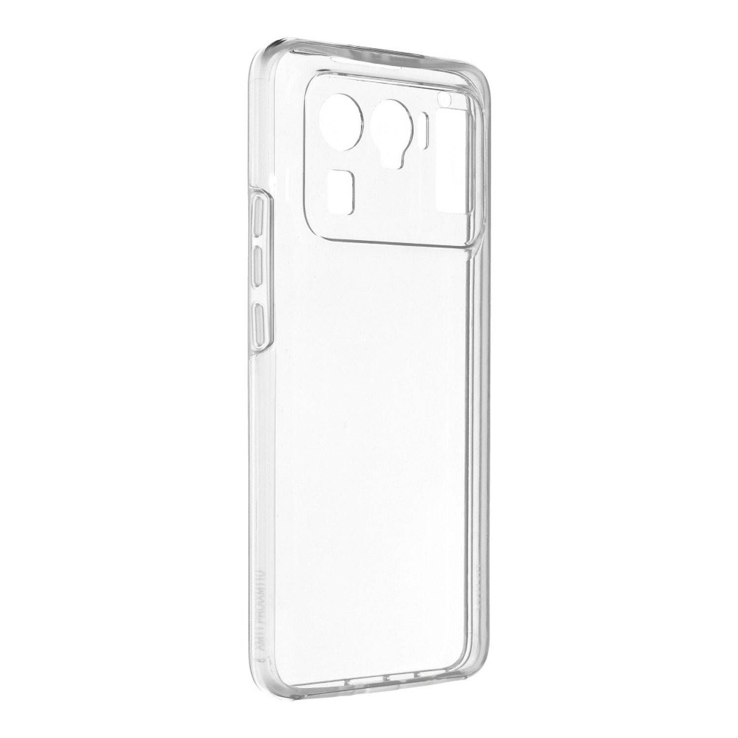 Hülle kompatibel mit Xiaomi Mi 11 Ultra Kunststoff Full Cover Handyhülle - Case Transparent