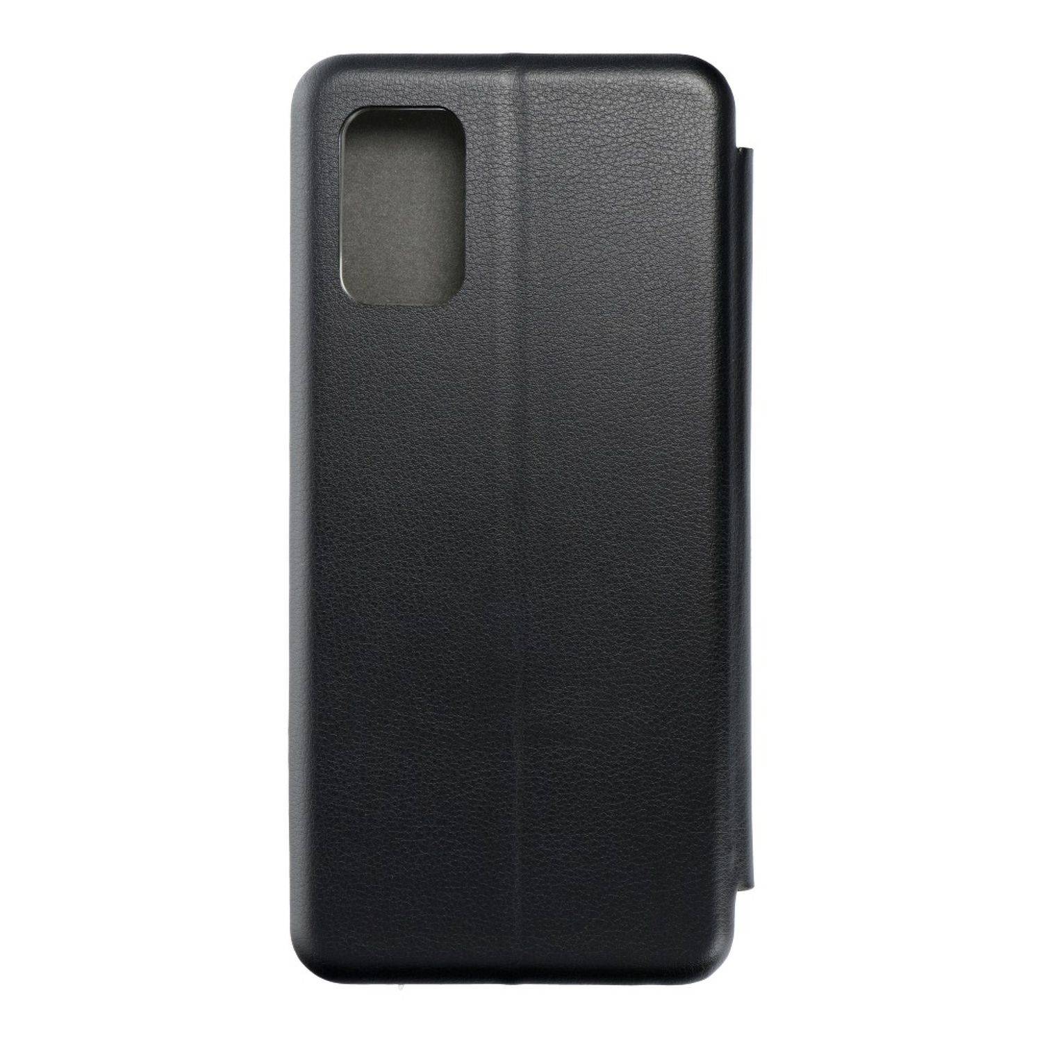 Hülle kompatibel mit Samsung Galaxy A02s Kunstleder Handyhülle - Handy Case Schwarz