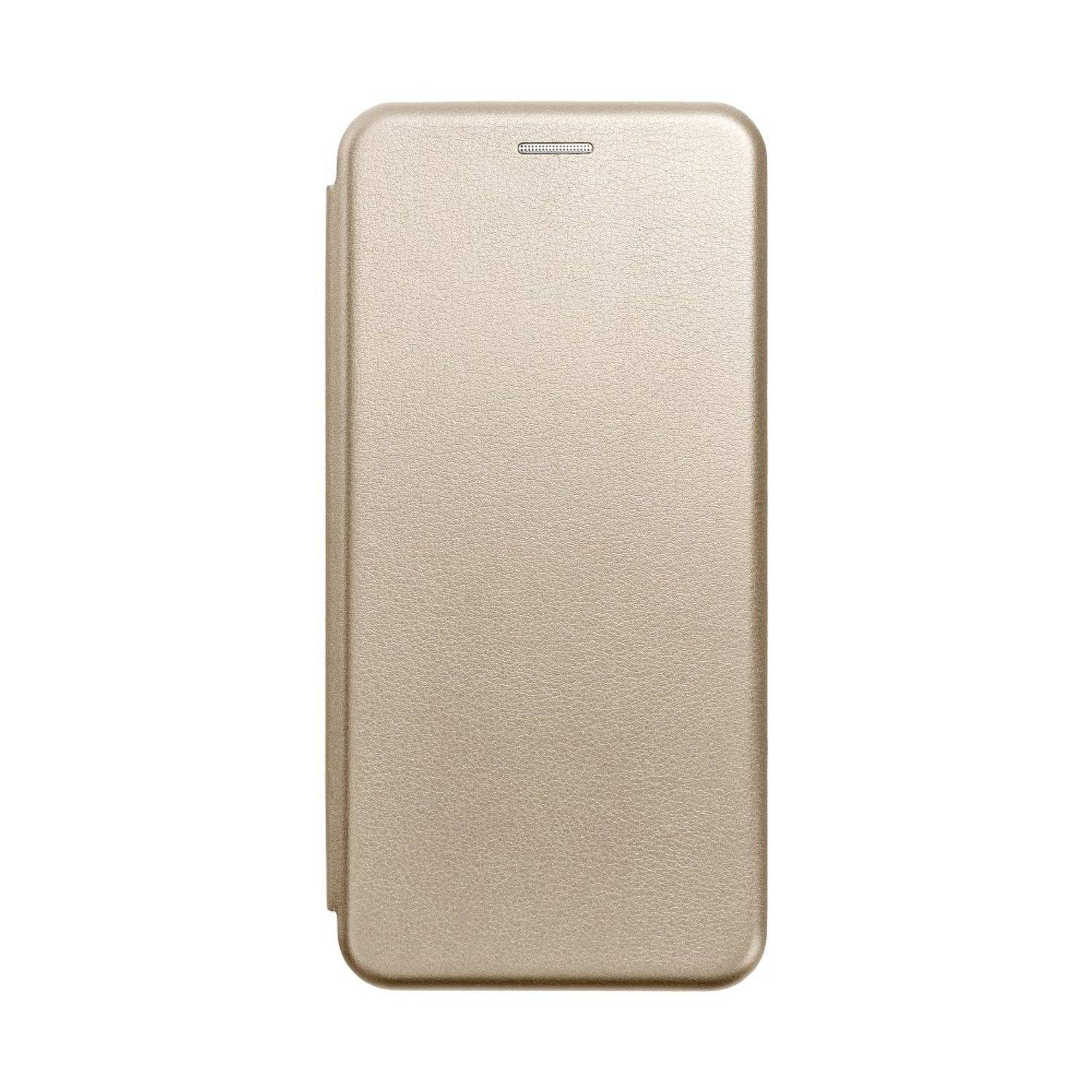 Hülle kompatibel mit Samsung Galaxy A02s Kunstleder Handyhülle - Handy Case Gold