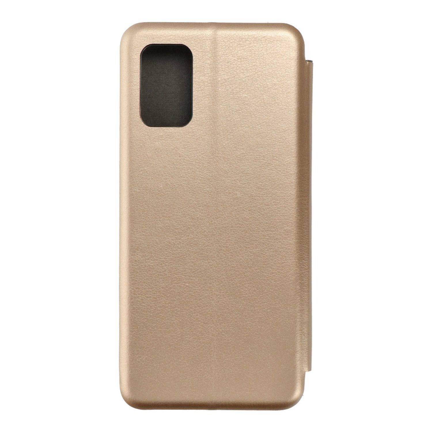 Hülle kompatibel mit Samsung Galaxy A02s Kunstleder Handyhülle - Handy Case Gold