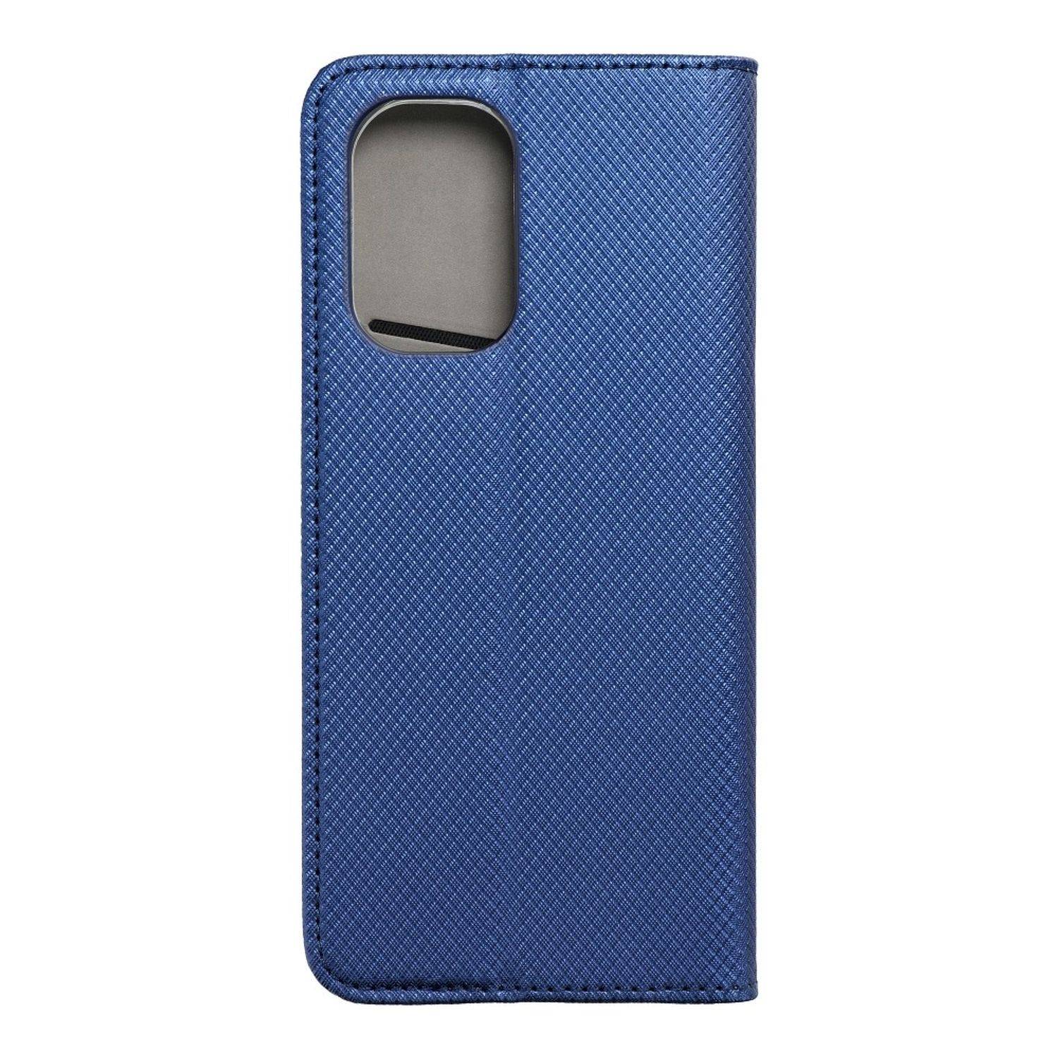 Hülle kompatibel mit Xiaomi Mi 11i / Poco F3 Kunstleder Handyhülle - Handy Case Blau