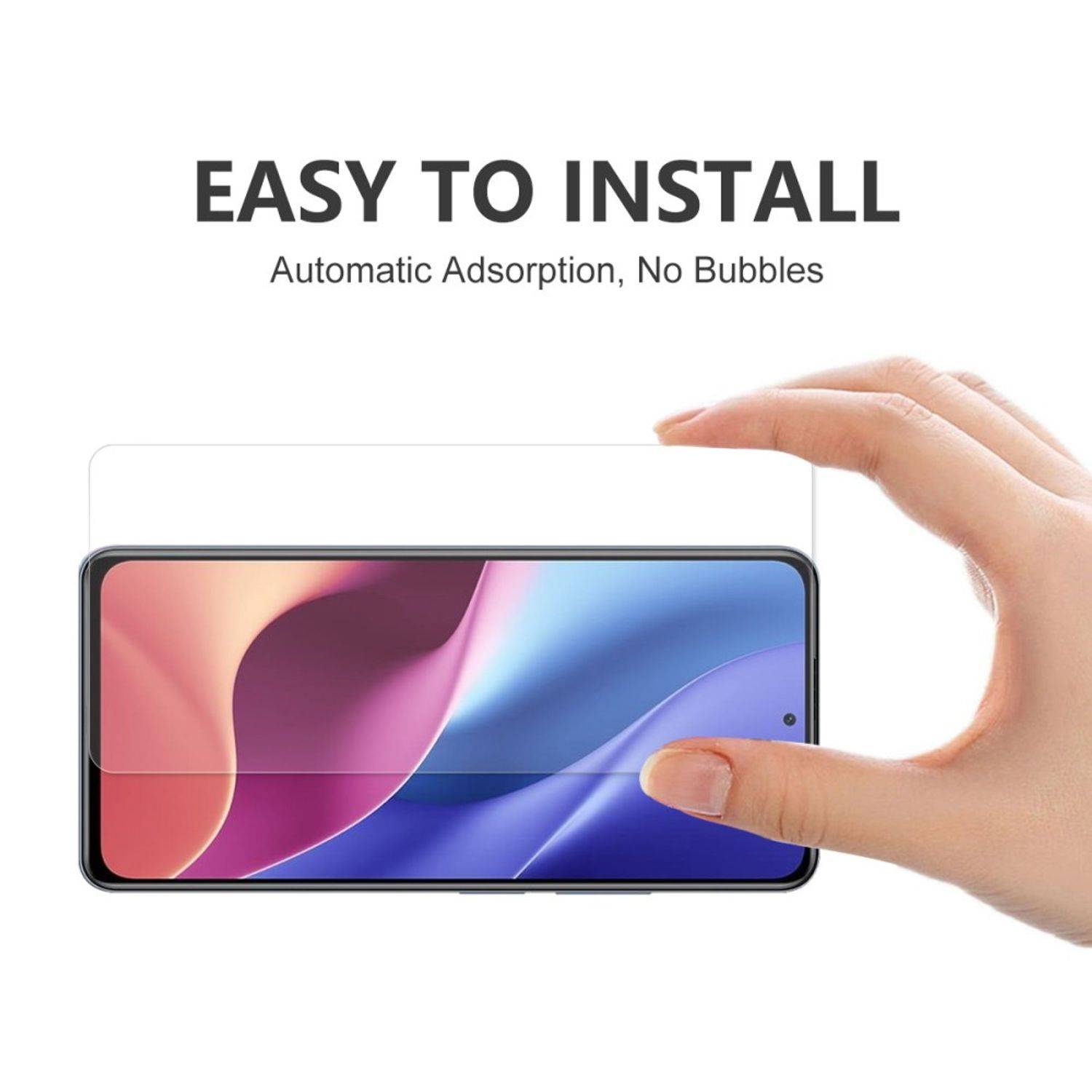 Xiaomi Mi 11i / Poco F3 Schutzglas Schutzglas Transparent