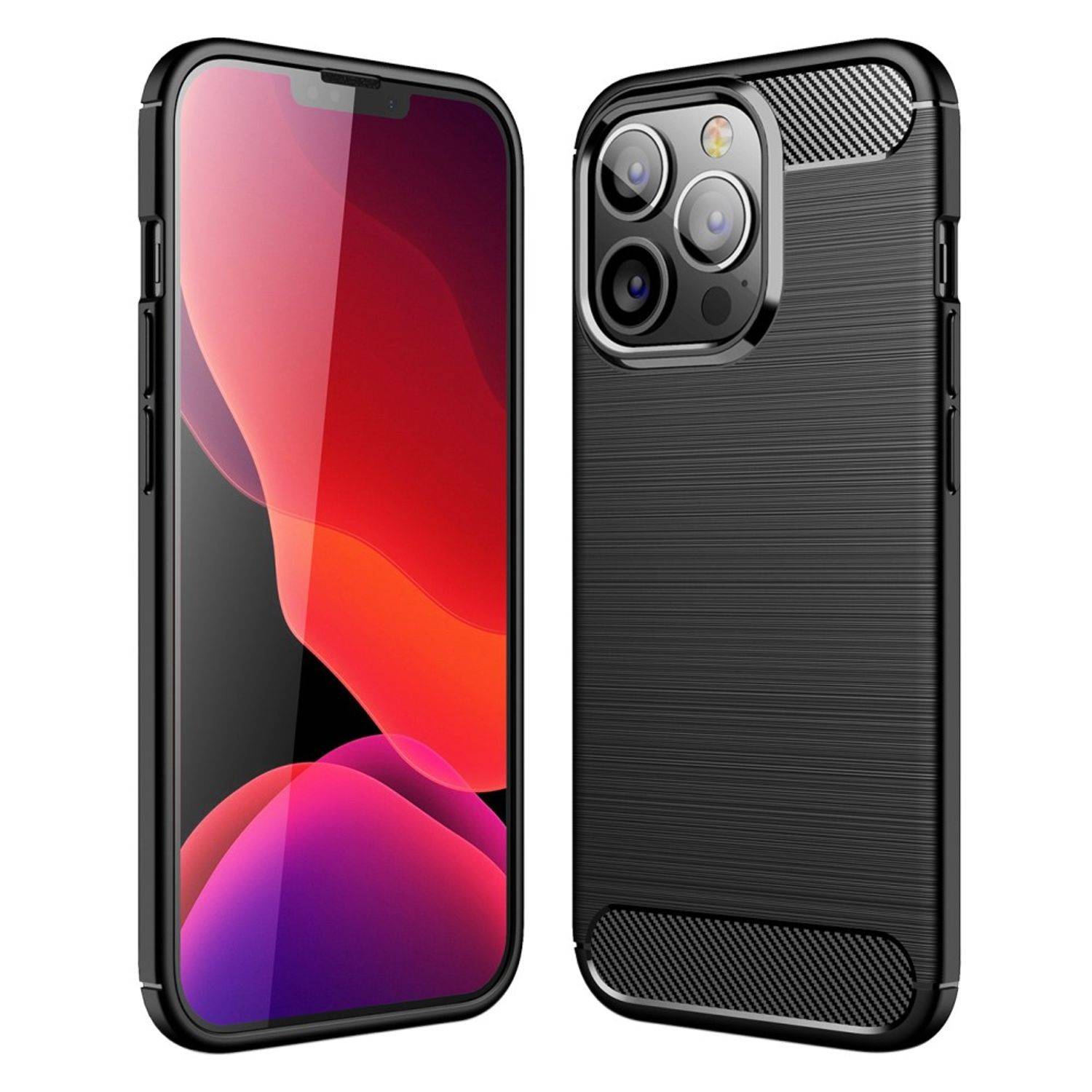 Apple iPhone 13 Pro Handyhülle Backcover Grau