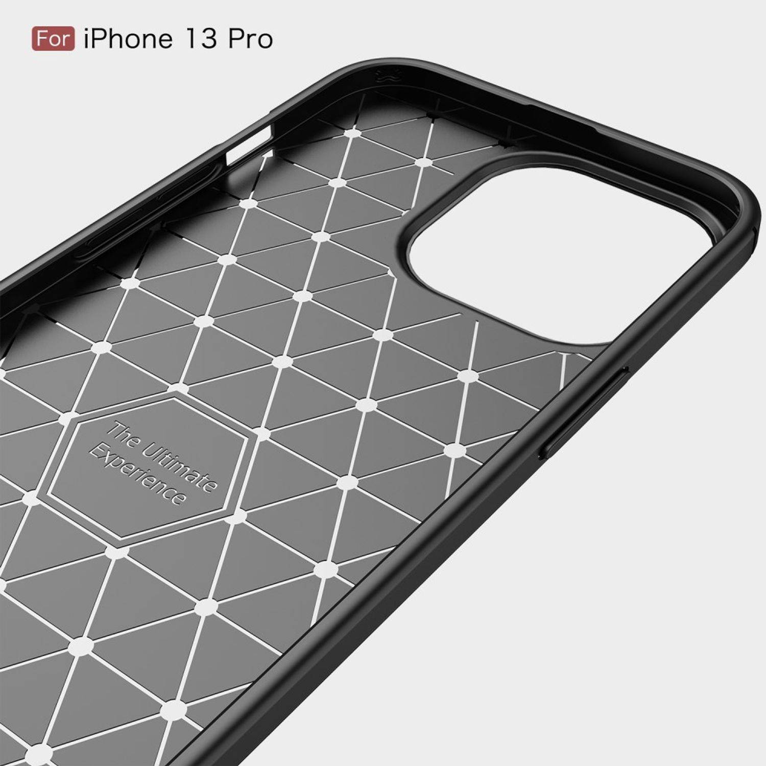 Apple iPhone 13 Pro Handyhülle Backcover Grau