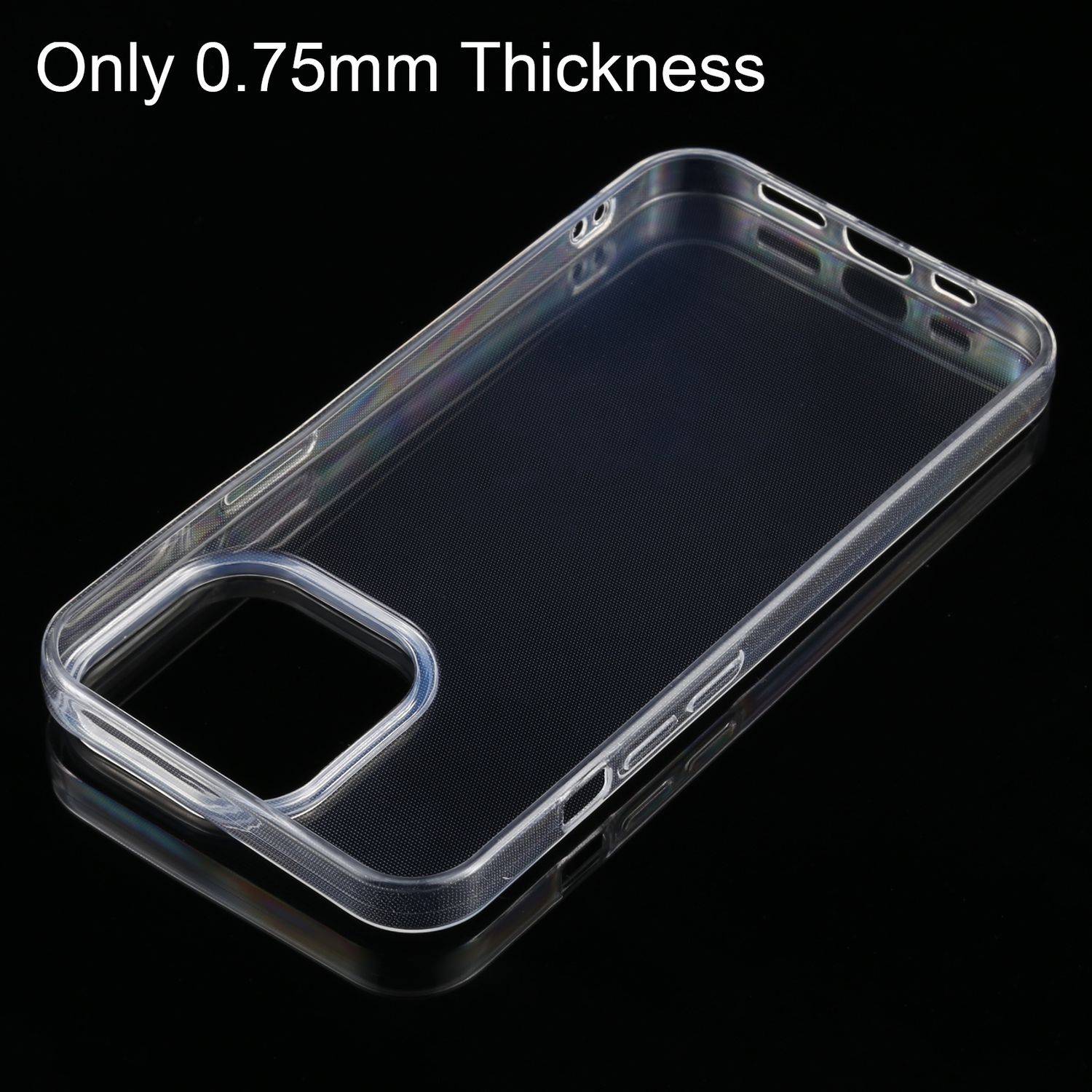 Apple iPhone 13 Pro Handyhülle Backcover Transparent