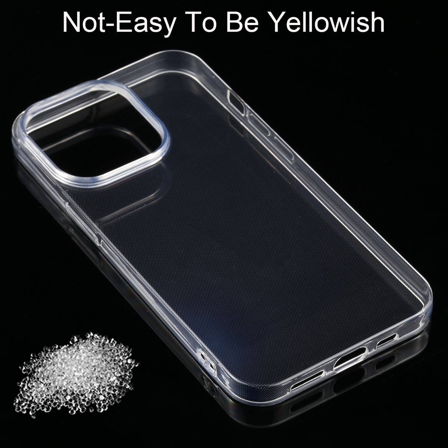 Apple iPhone 13 Pro Handyhülle Backcover Transparent