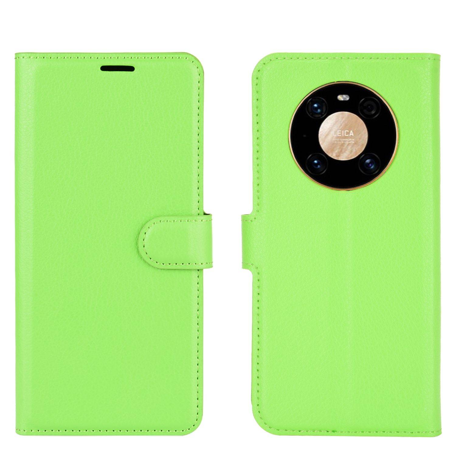 Huawei Mate 40 Pro Handyhülle Bookcover Grün