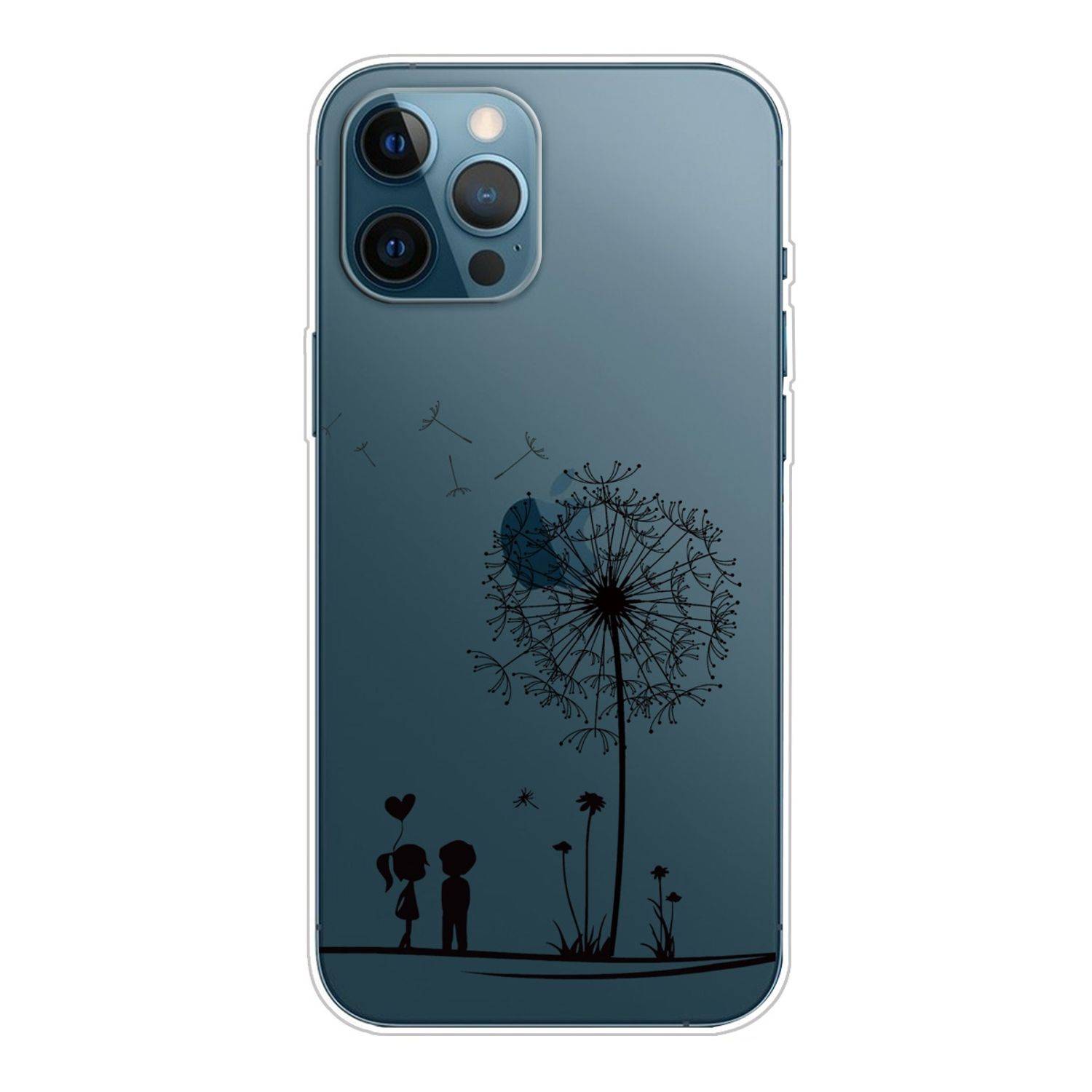 Hülle kompatibel mit Apple iPhone 13 Pro Max Kunststoff Soft Handyhülle - Handy Case Transparent