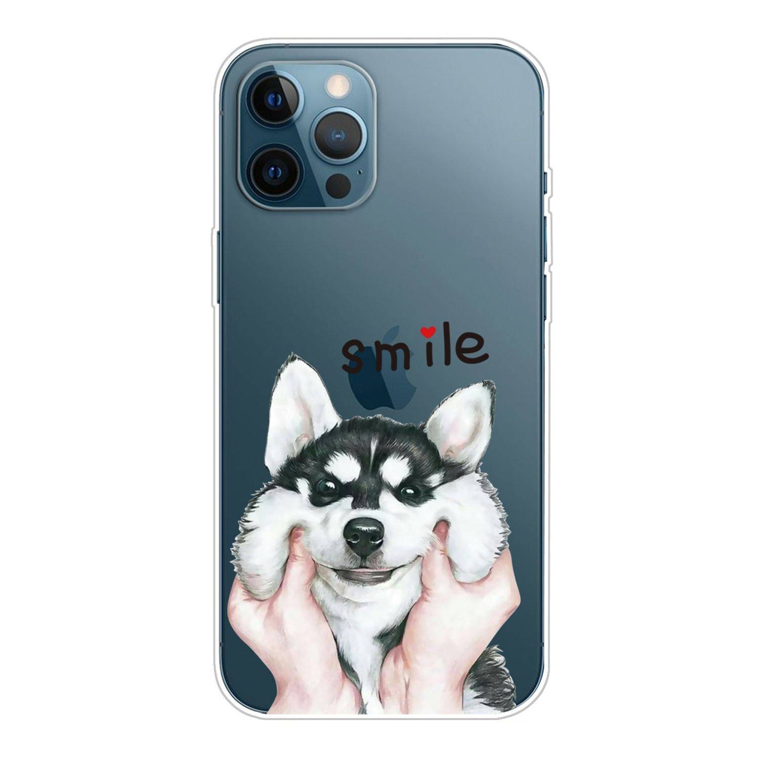 Hülle kompatibel mit Apple iPhone 13 Pro Kunststoff Soft Handyhülle - Handy Case Transparent