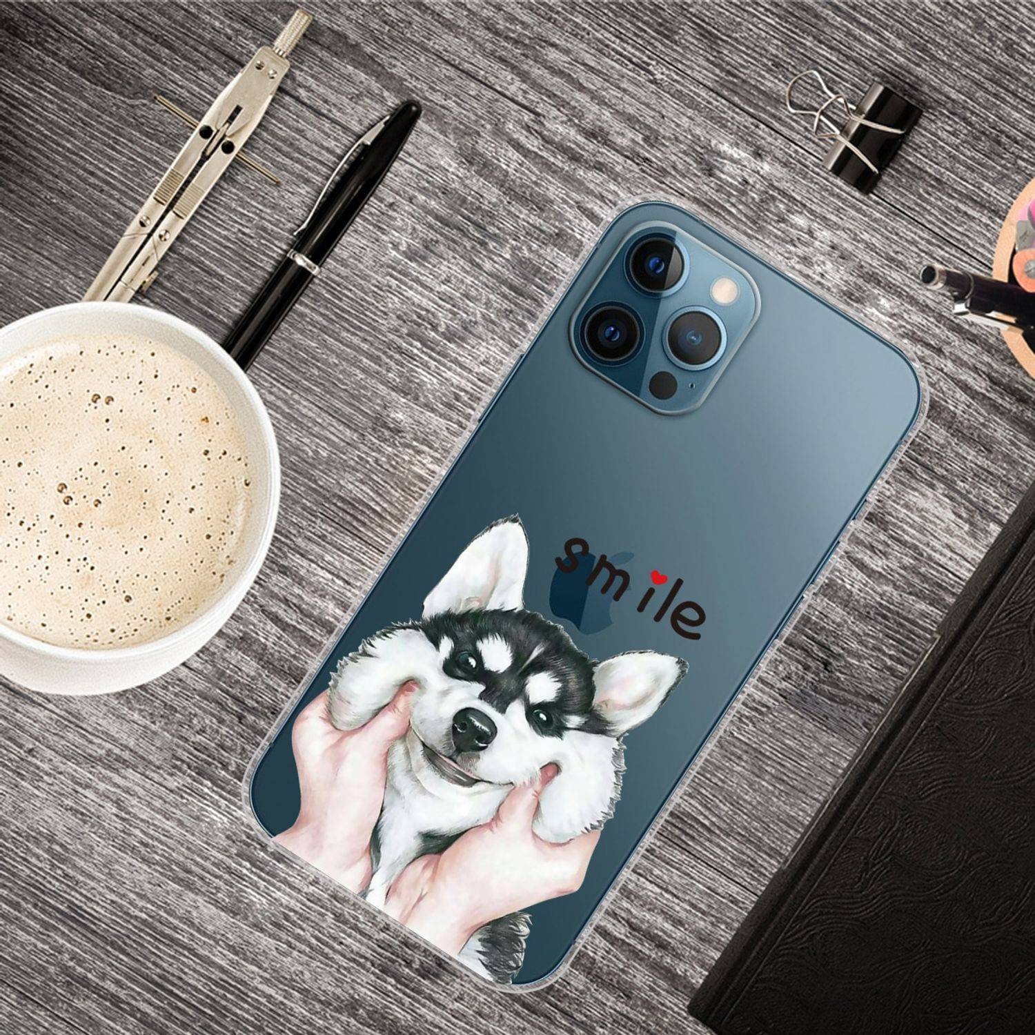 Hülle kompatibel mit Apple iPhone 13 Pro Kunststoff Soft Handyhülle - Handy Case Transparent