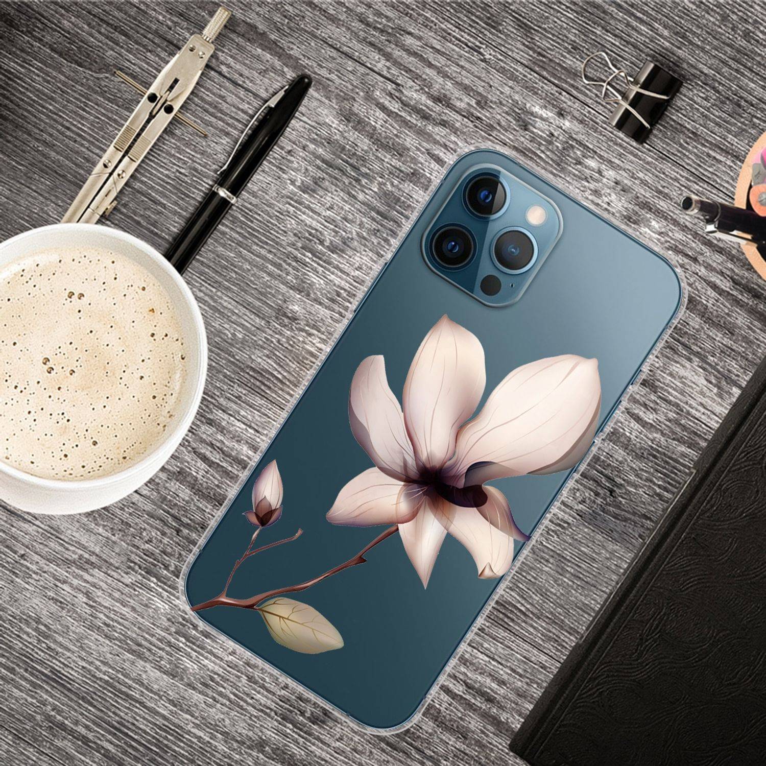 Apple iPhone 13 Pro Handyhülle Backcover Transparent