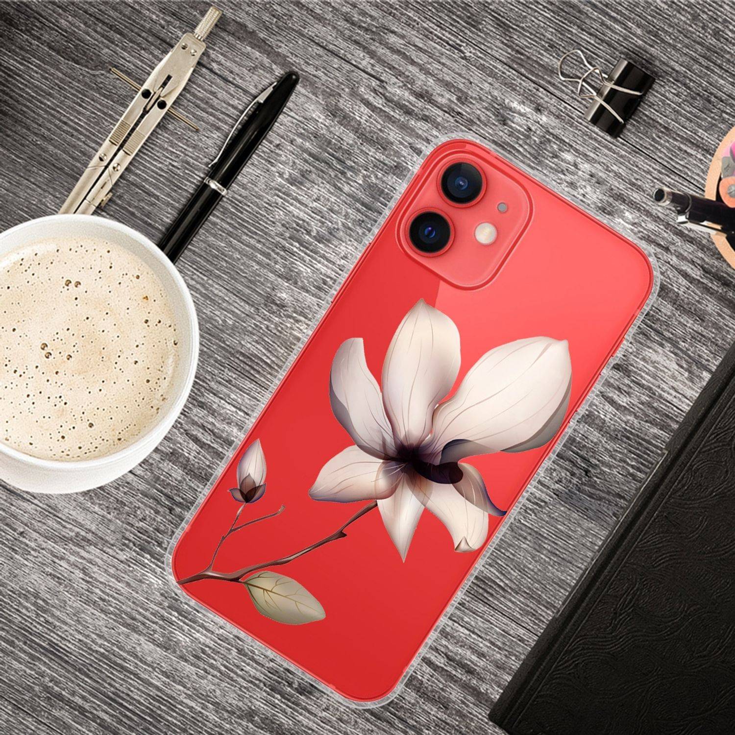 Hülle kompatibel mit Apple iPhone 13 Kunststoff Soft Handyhülle - Handy Case Transparent