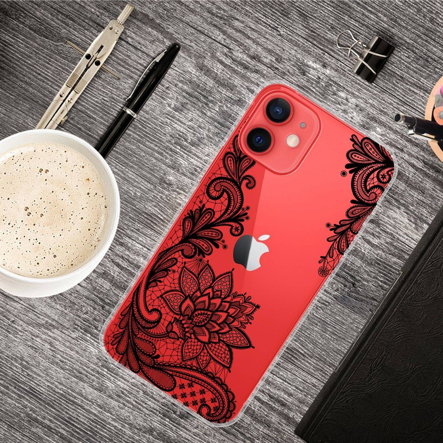 Hülle kompatibel mit Apple iPhone 13 Kunststoff Soft Handyhülle - Handy Case Transparent