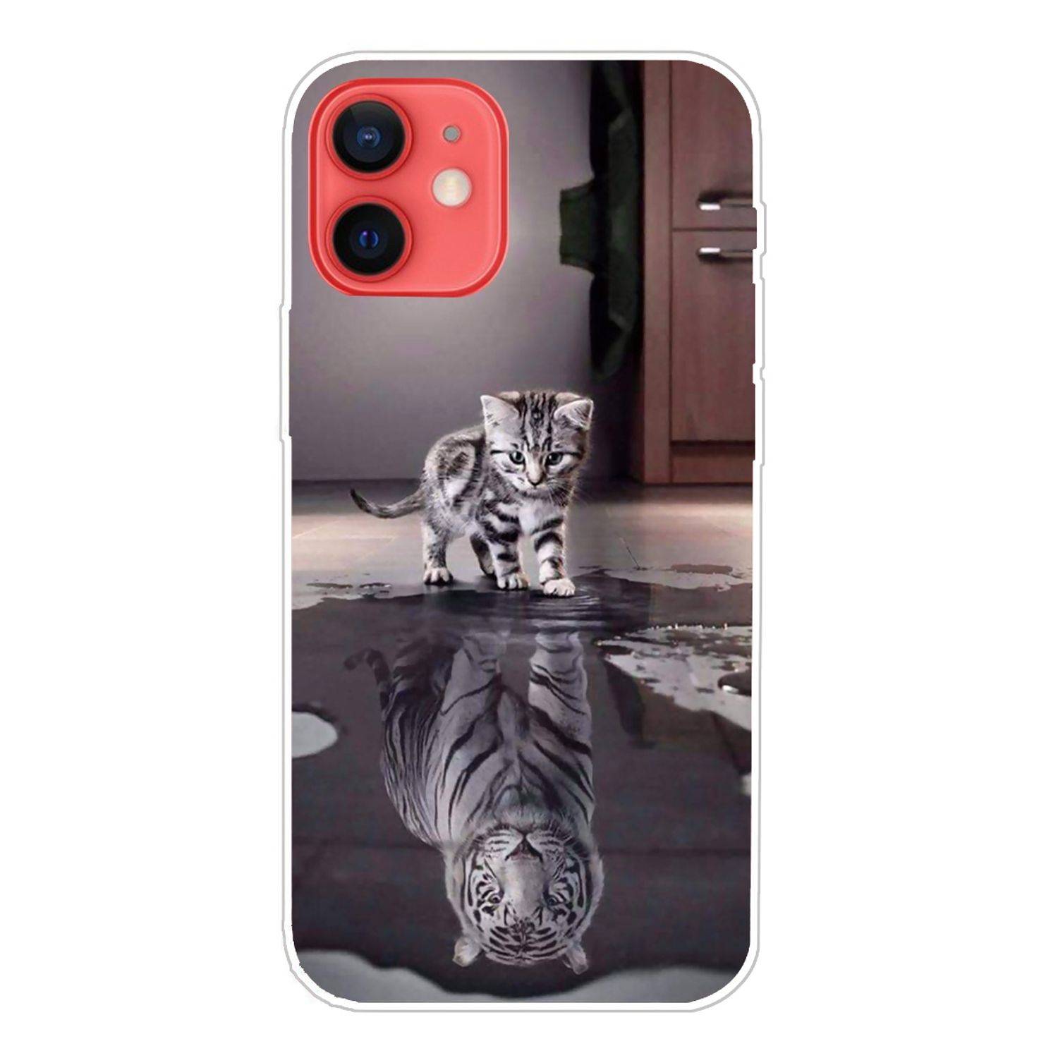Hülle kompatibel mit Apple iPhone 13 mini Kunststoff Soft Handyhülle - Handy Case Transparent