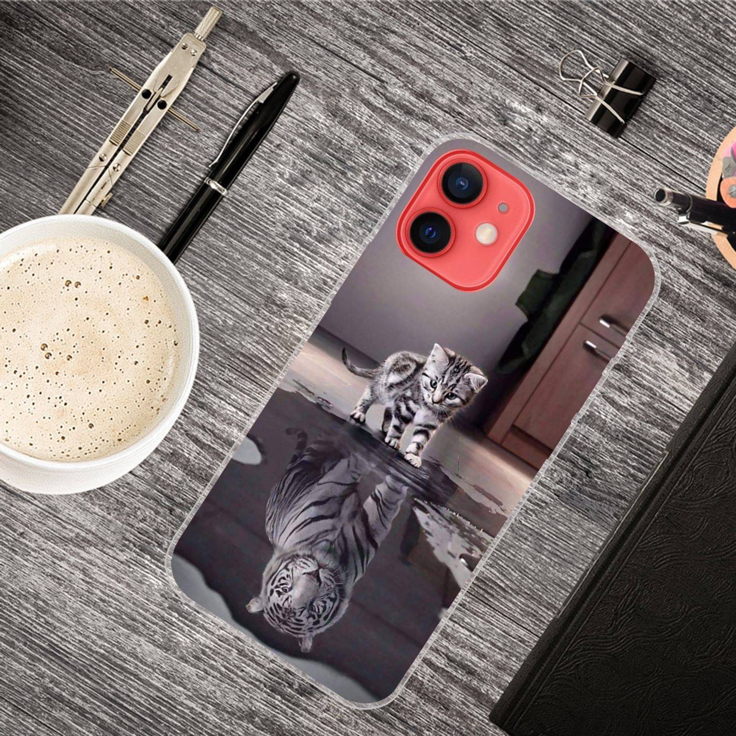 Hülle kompatibel mit Apple iPhone 13 mini Kunststoff Soft Handyhülle - Handy Case Transparent
