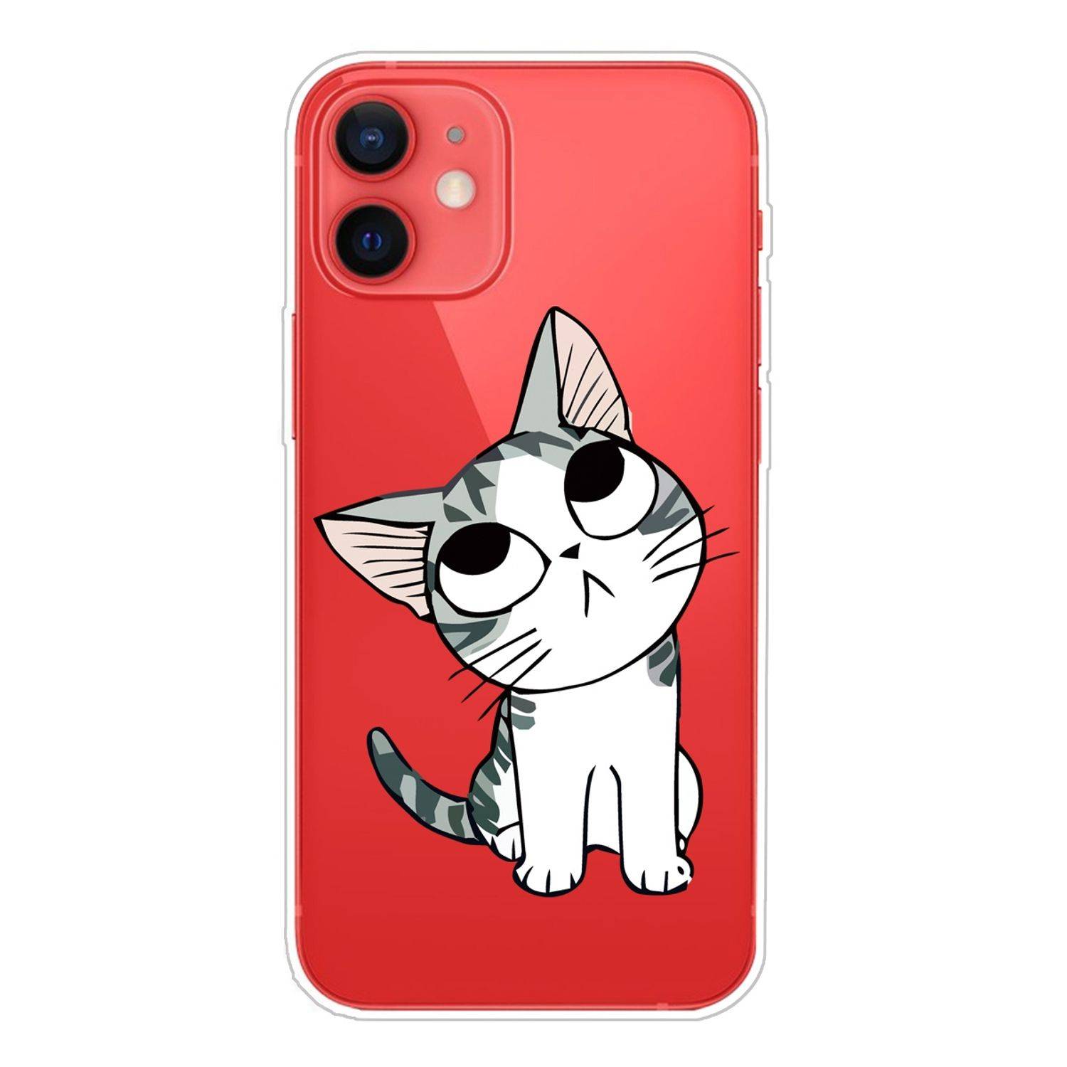 Apple iPhone 13 mini Handyhülle Backcover Transparent