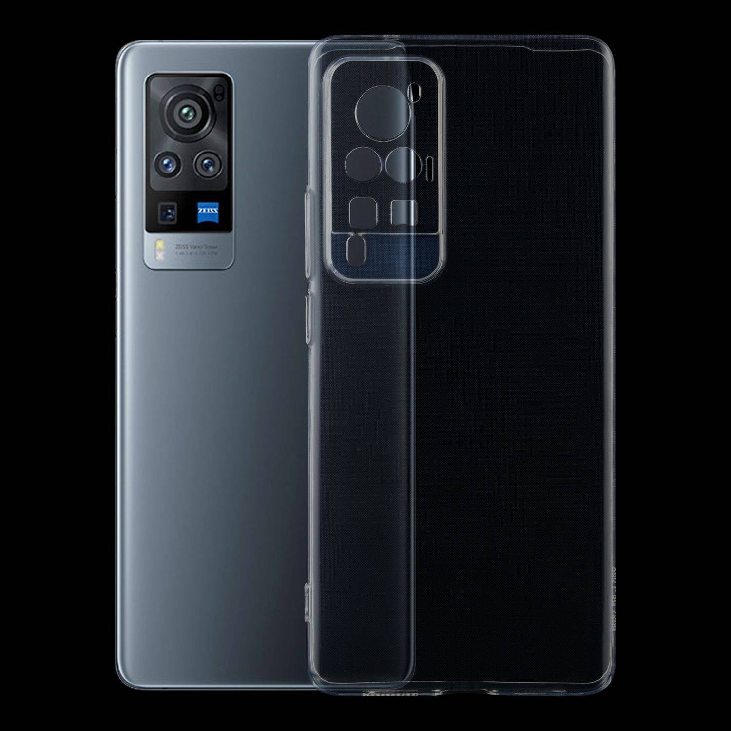 Vivo X60 Pro Handyhülle Backcover Transparent