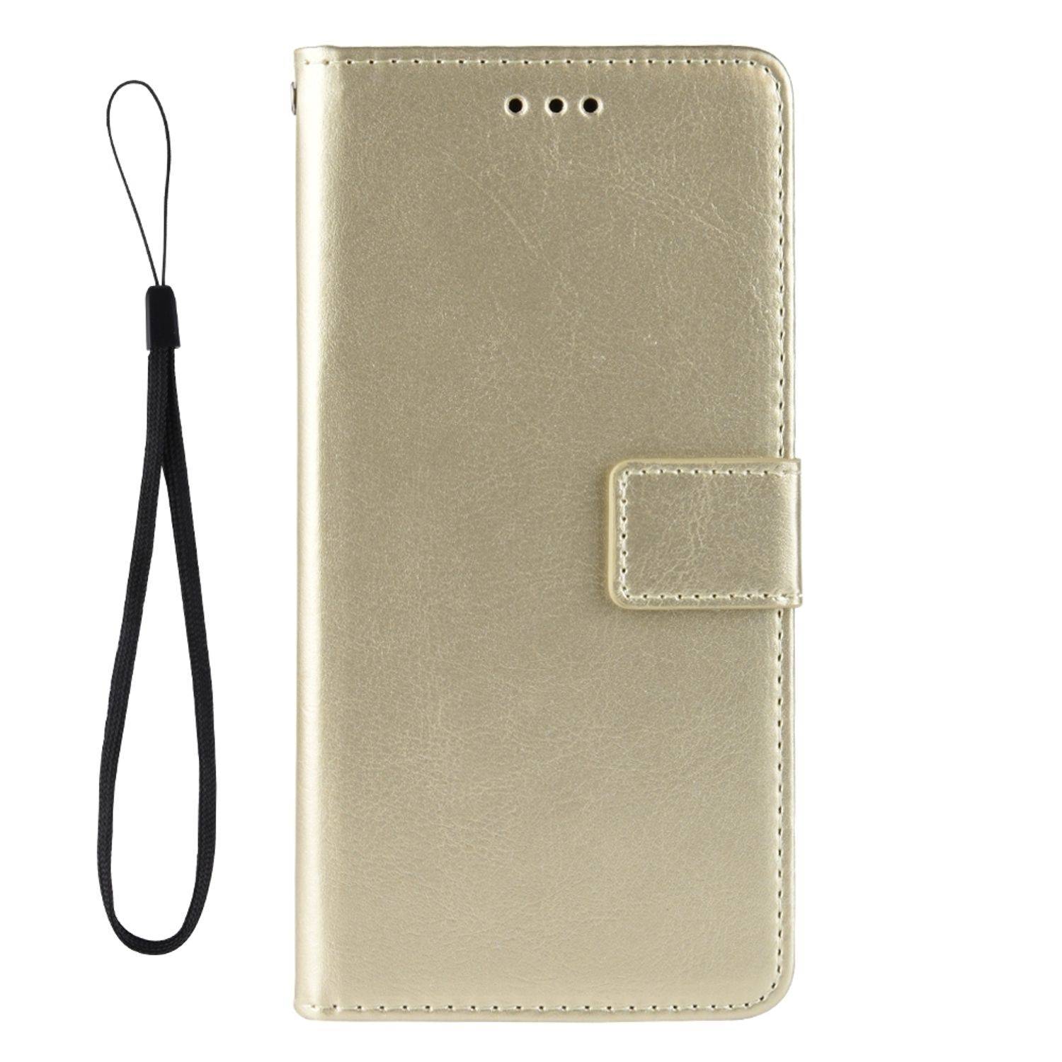 Hülle kompatibel mit Cubot C30 Kunstleder Handyhülle - Handy Case Gold
