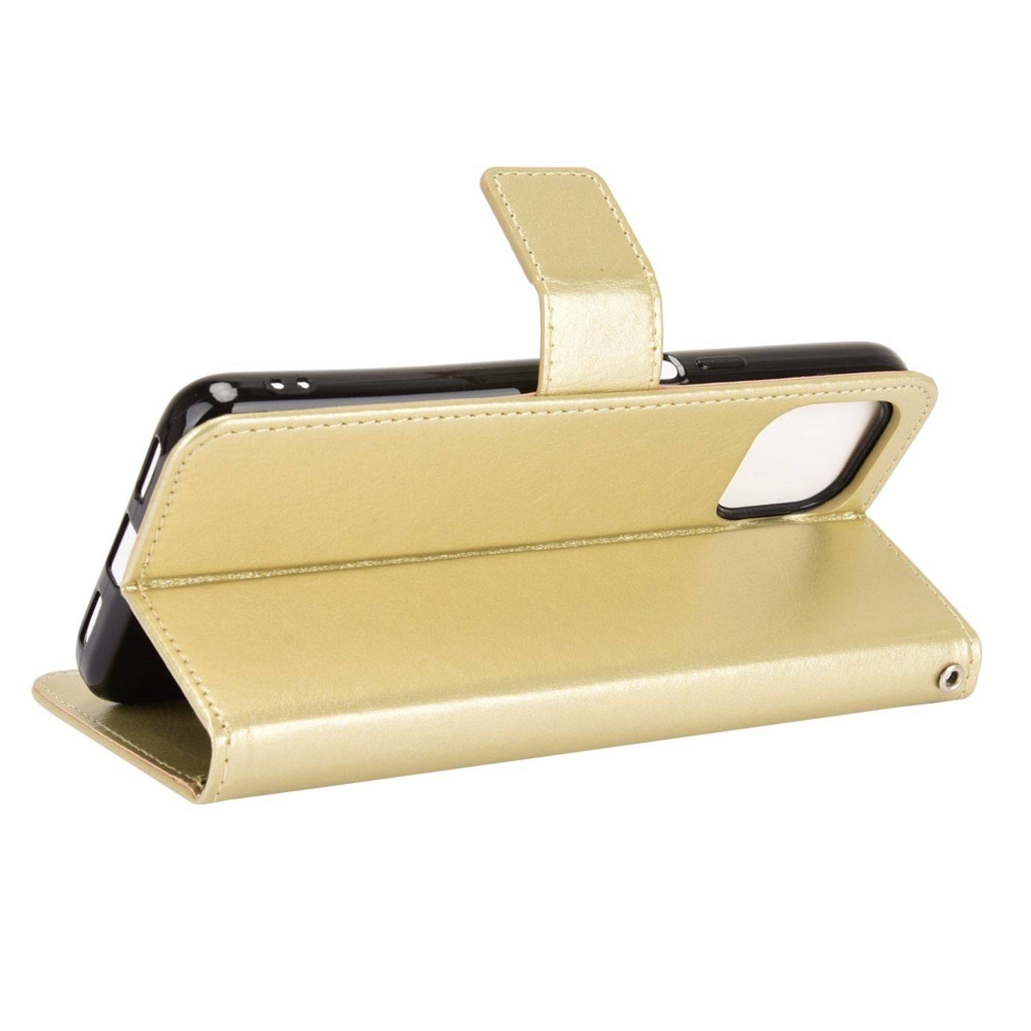 Hülle kompatibel mit Cubot C30 Kunstleder Handyhülle - Handy Case Gold