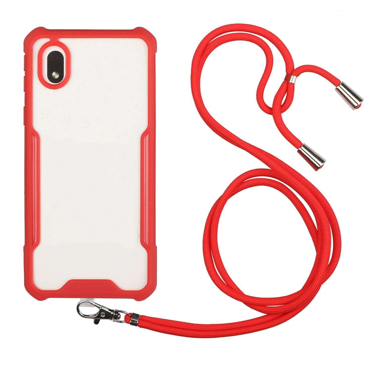 Samsung Galaxy A01 Core Handyhülle Bookcover Rot