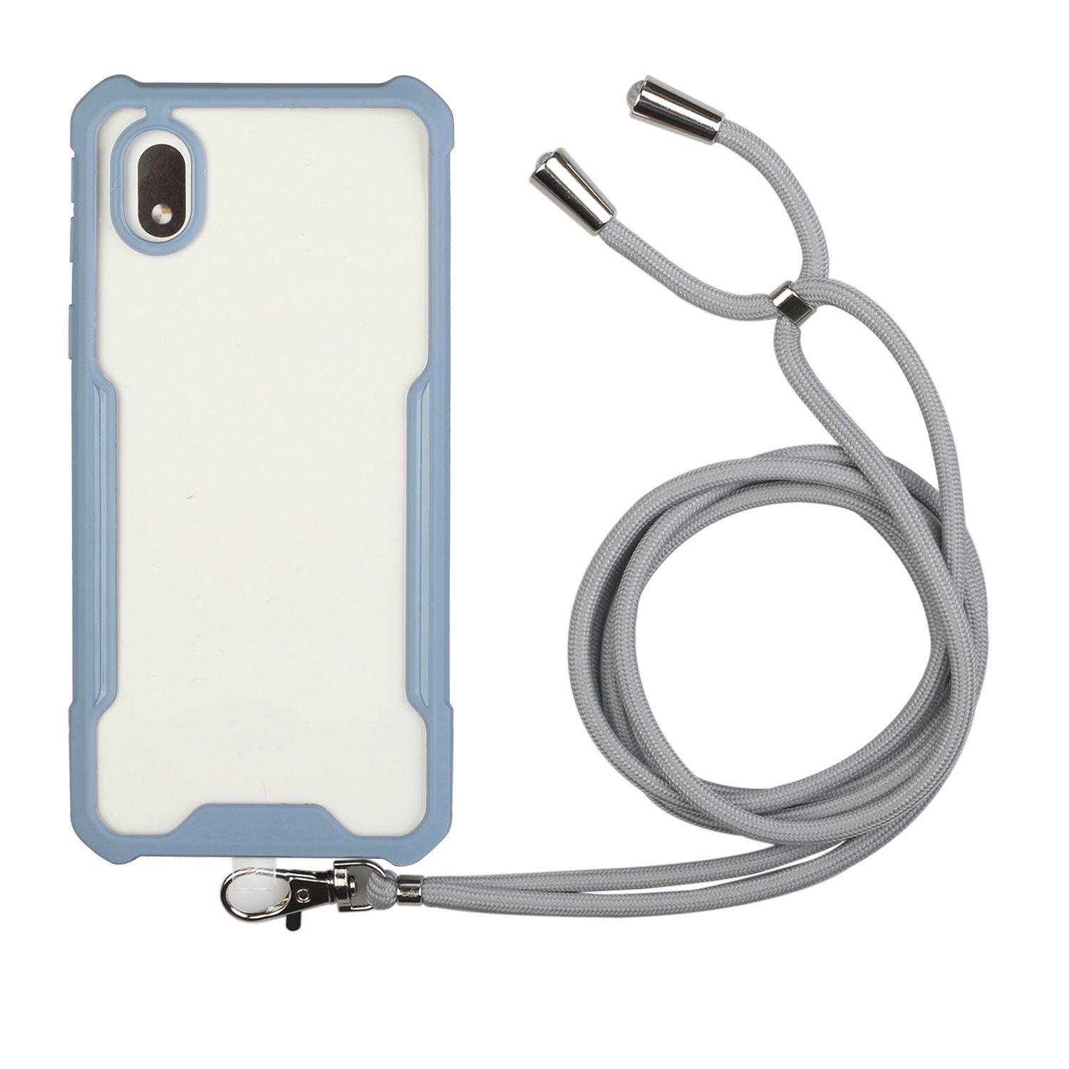 Samsung Galaxy A01 Core Handyhülle Bookcover Grau