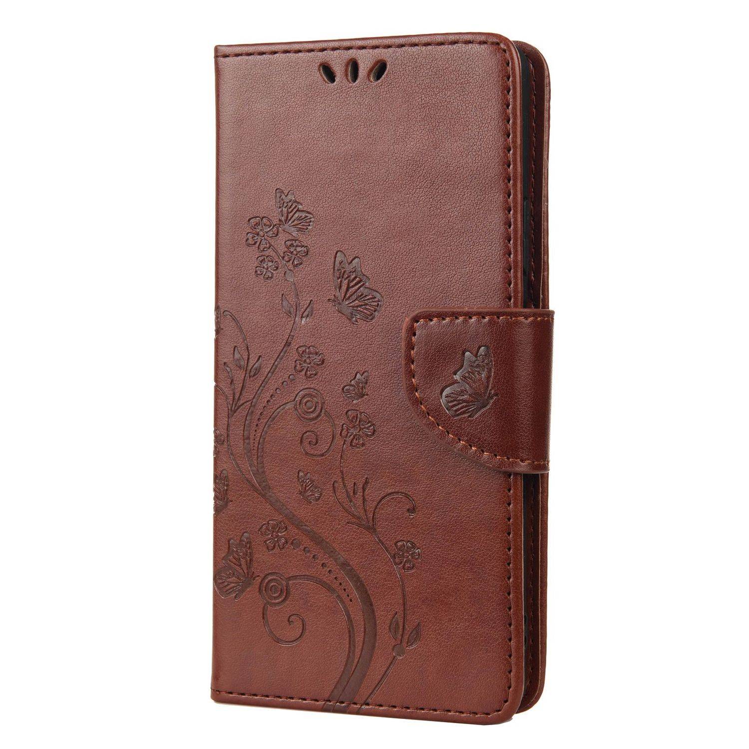 Sony Xperia 10 III Handyhülle Bookcover Braun