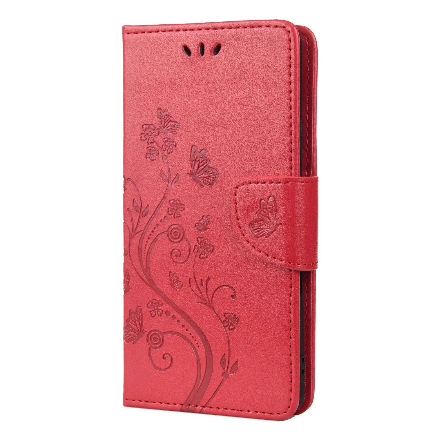 Sony Xperia 10 III Handyhülle Bookcover Rot