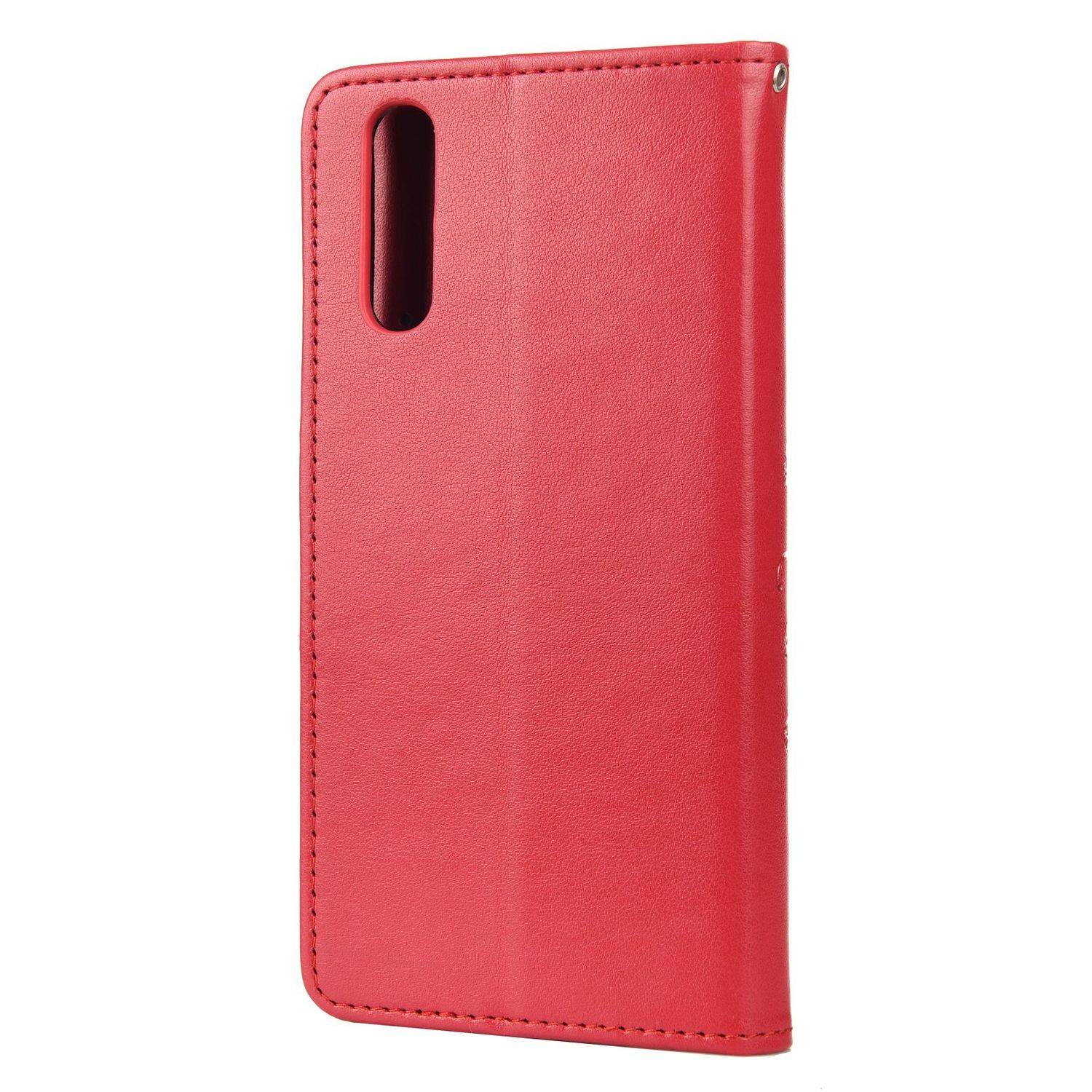 Sony Xperia 10 III Handyhülle Bookcover Rot