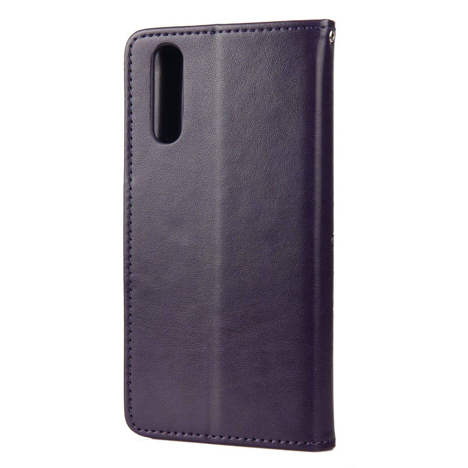 Sony Xperia 10 III Handyhülle Bookcover Violett