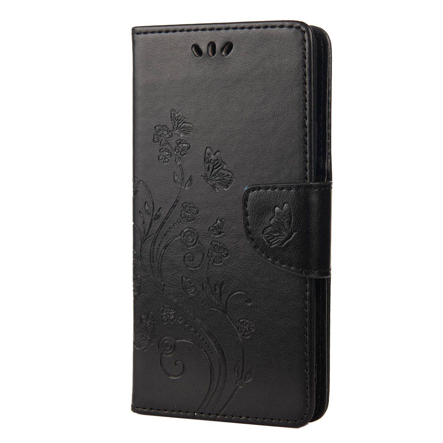 Sony Xperia 10 III Handyhülle Bookcover Schwarz