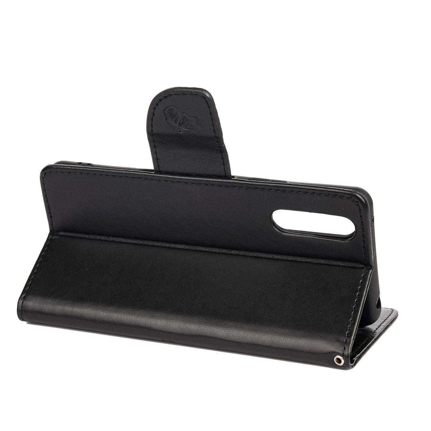 Sony Xperia 10 III Handyhülle Bookcover Schwarz