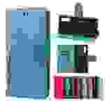 Hülle kompatibel mit Sony Xperia 10 III Kunstleder Handyhülle - Handy Case Blau