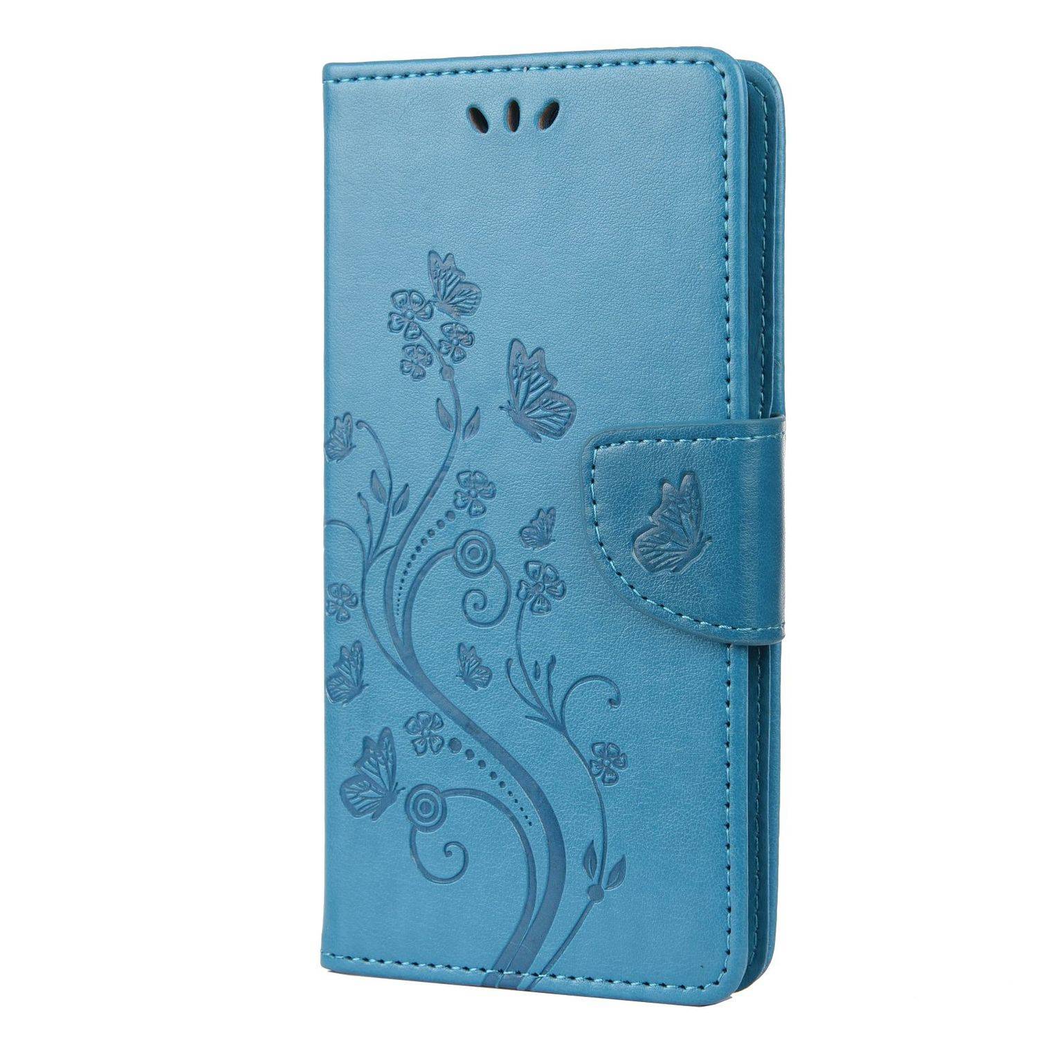 Hülle kompatibel mit Sony Xperia 10 III Kunstleder Handyhülle - Handy Case Blau