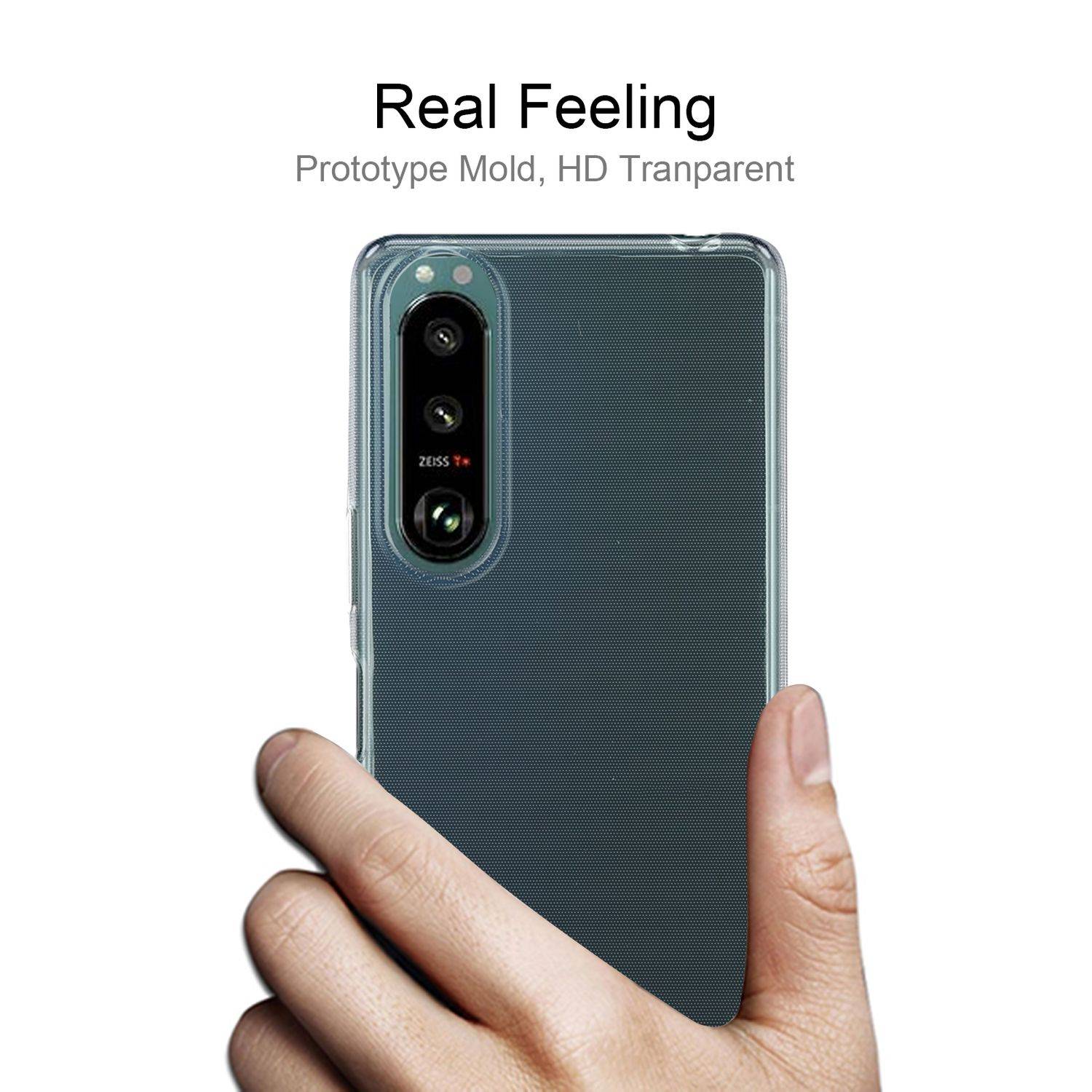 Sony Xperia 5 III Handyhülle Backcover Transparent