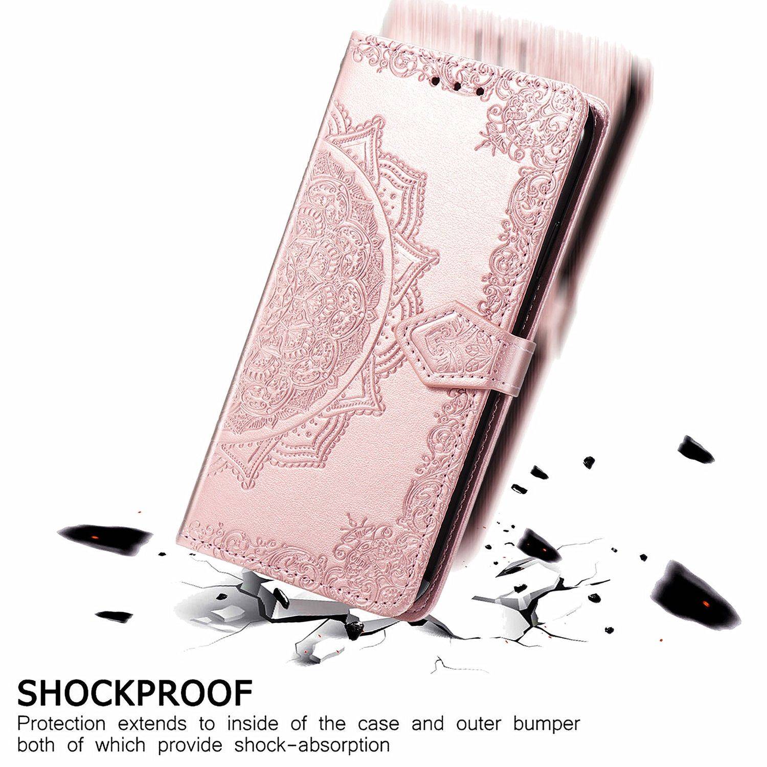 Sony Xperia 5 III Handyhülle Bookcover Rosa