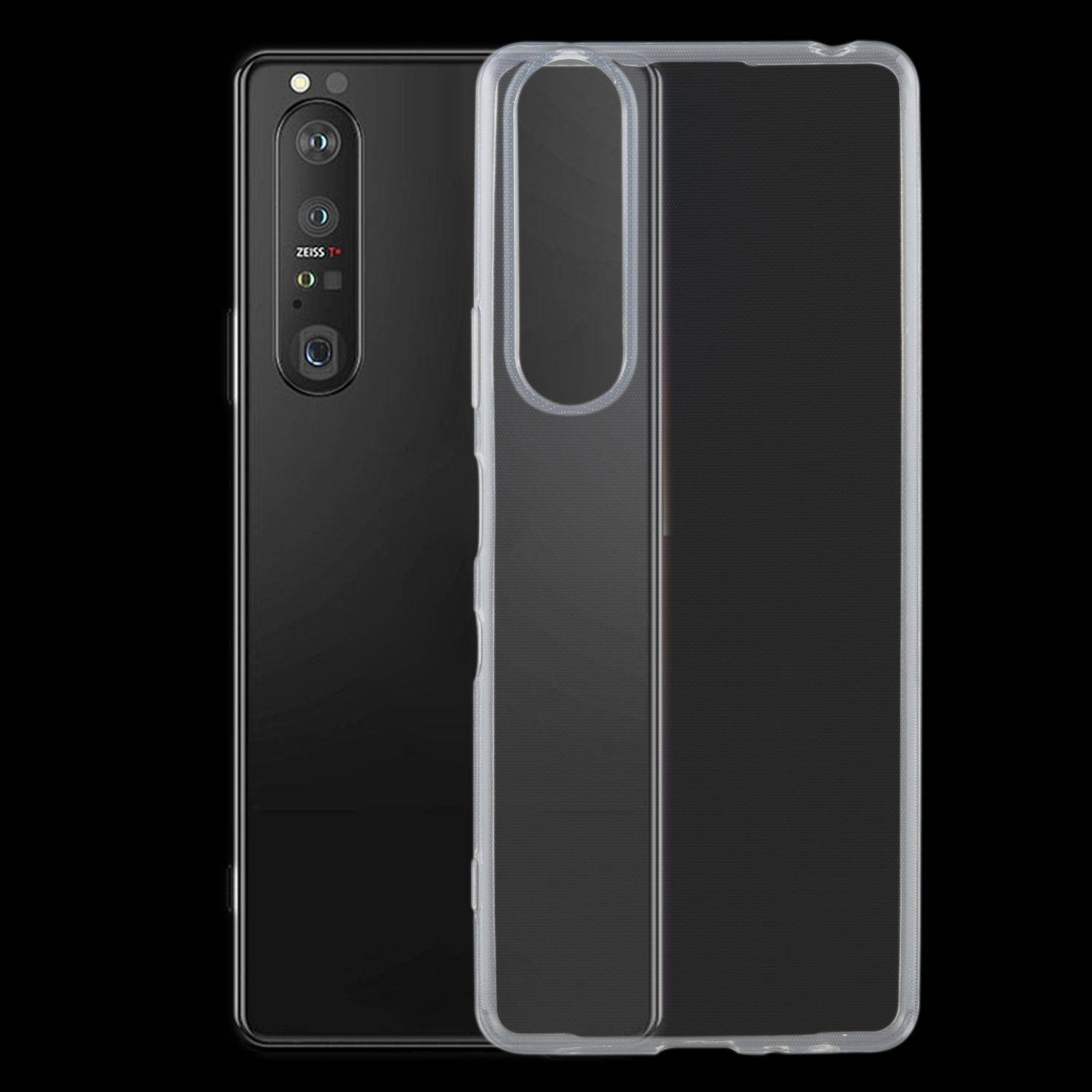 Sony Xperia 1 III Handyhülle Backcover Transparent