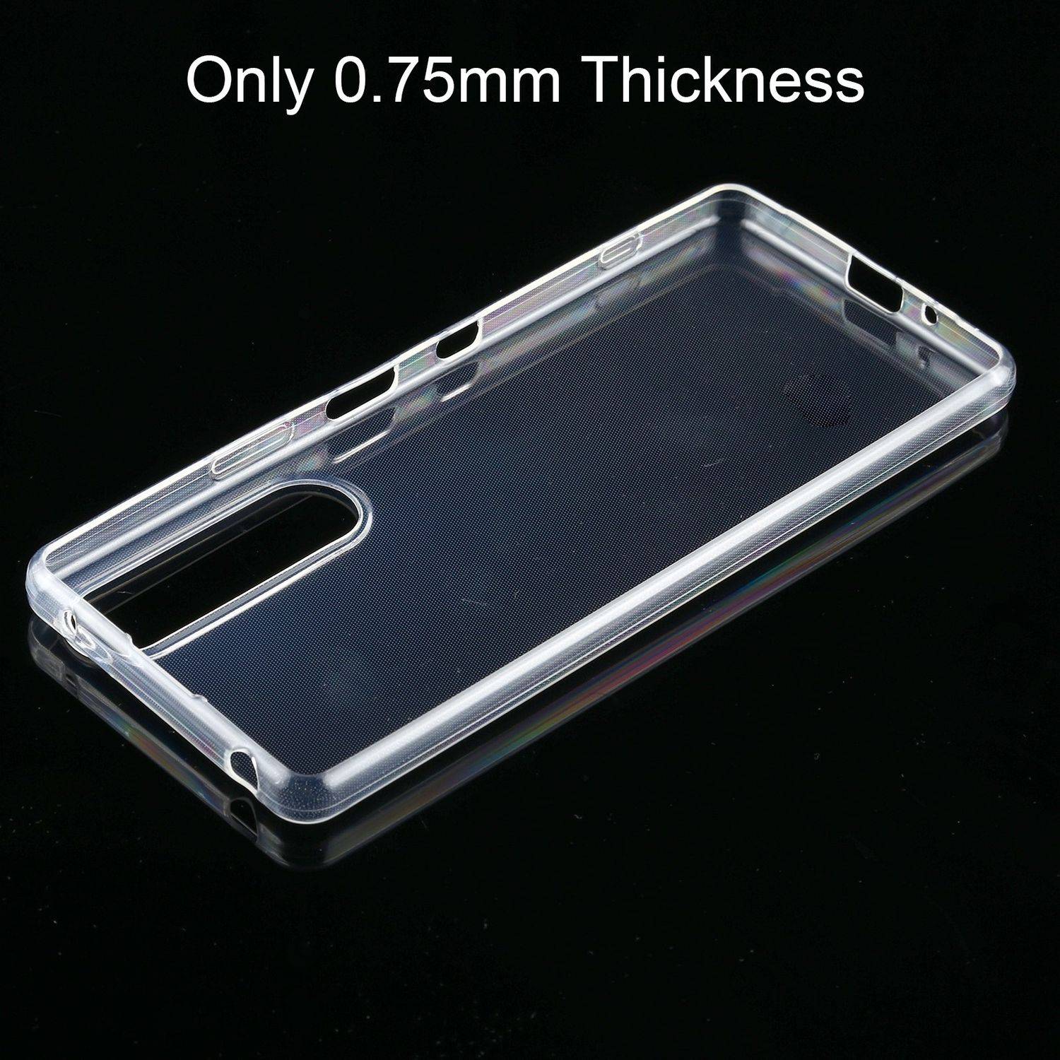 Sony Xperia 1 III Handyhülle Backcover Transparent