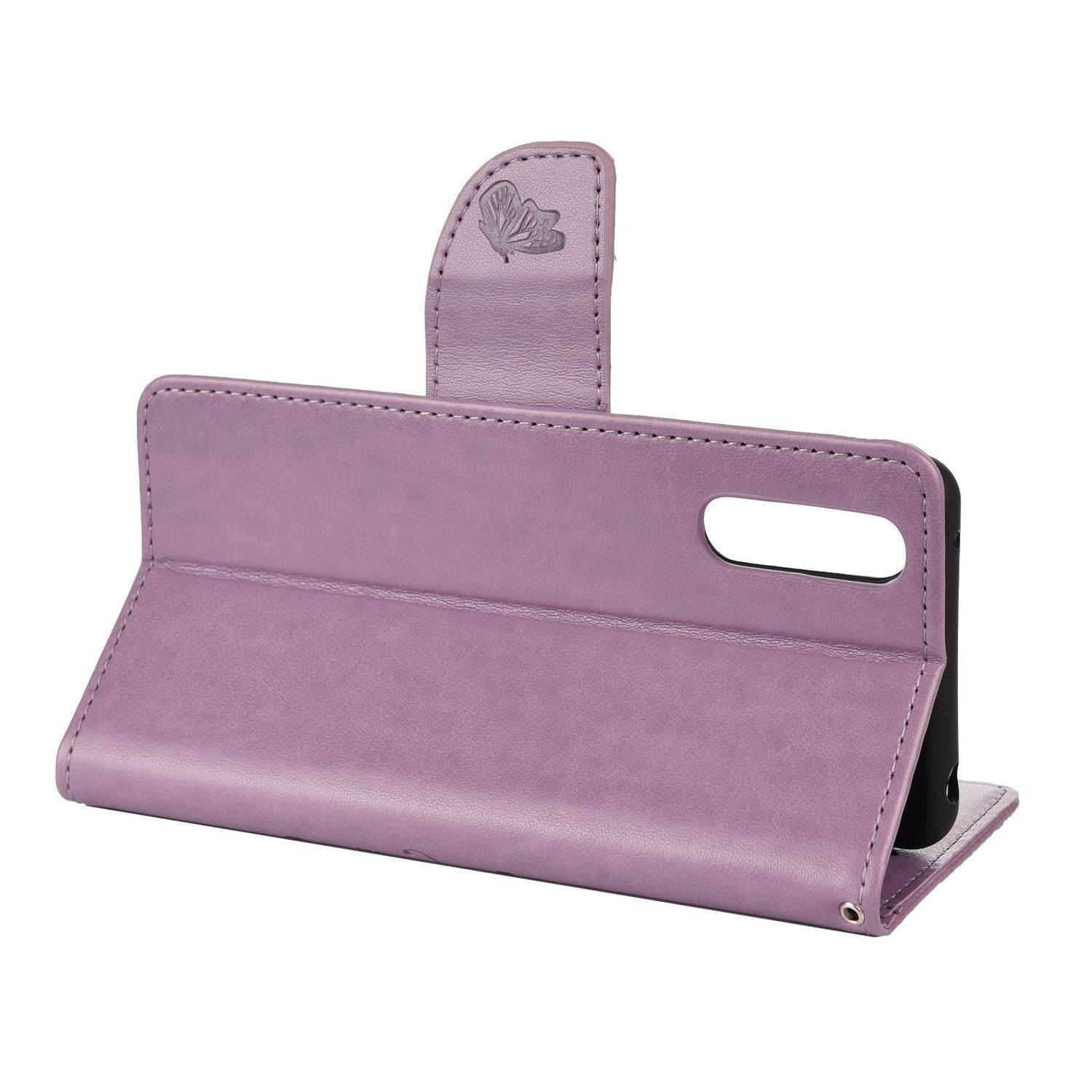 Sony Xperia 10 III Handyhülle Bookcover Violett