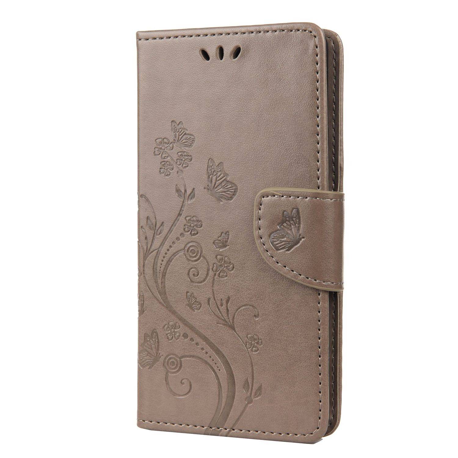 Sony Xperia 10 III Handyhülle Bookcover Grau