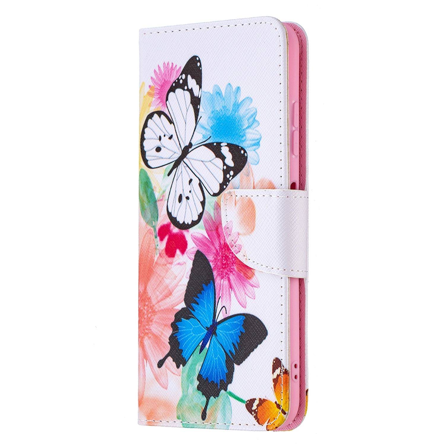 Samsung Galaxy A22 5G Handyhülle Bookcover Weiß