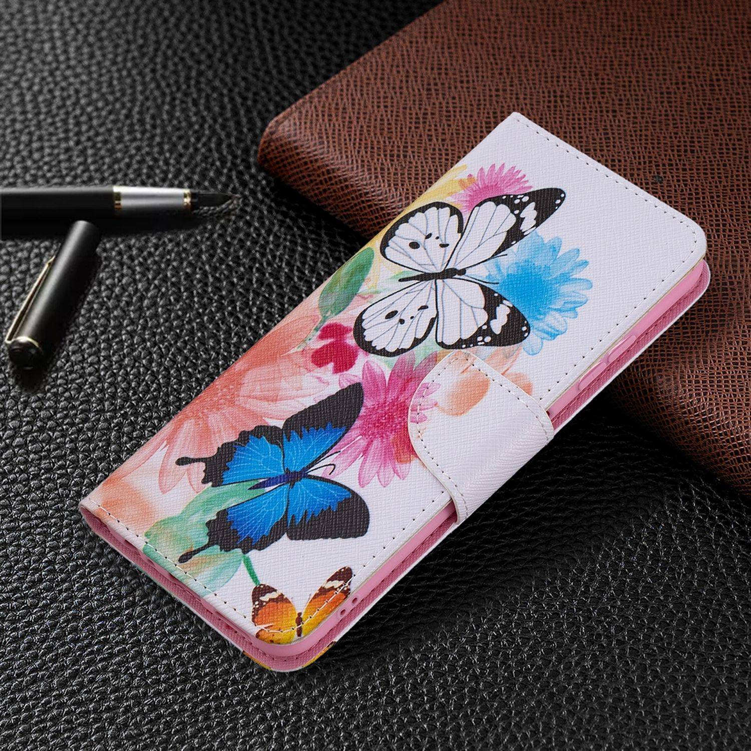 Samsung Galaxy A22 5G Handyhülle Bookcover Weiß