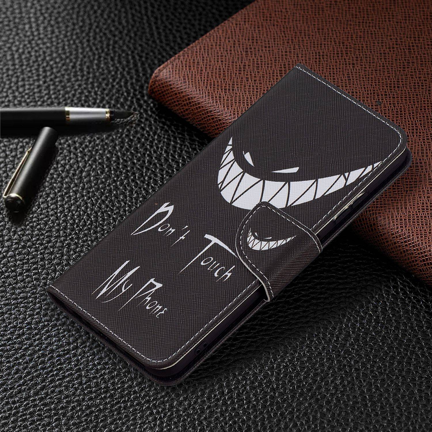 Samsung Galaxy A22 5G Handyhülle Bookcover Schwarz