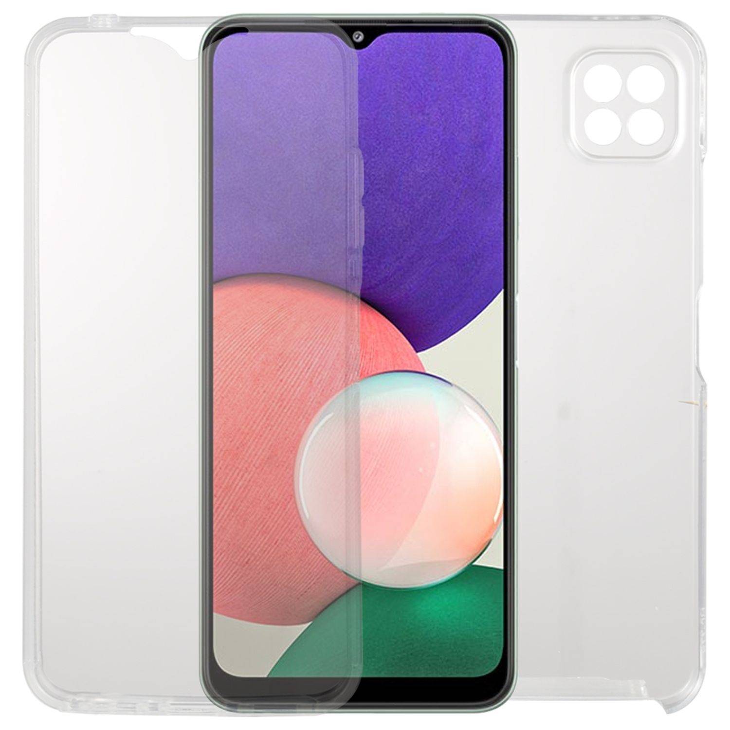 Samsung Galaxy A22 5G Handyhülle Backcover Transparent