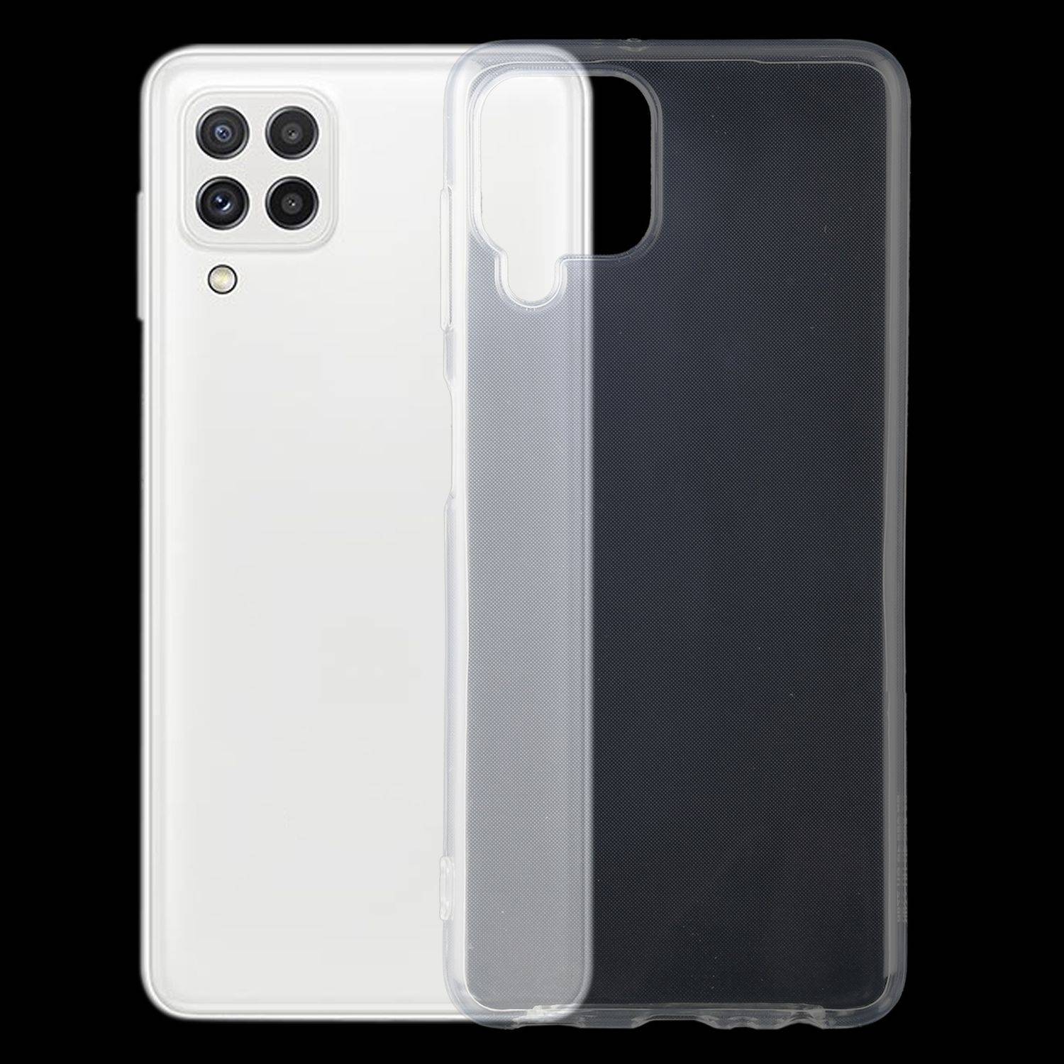 Samsung Galaxy A22 4G Handyhülle Backcover Transparent