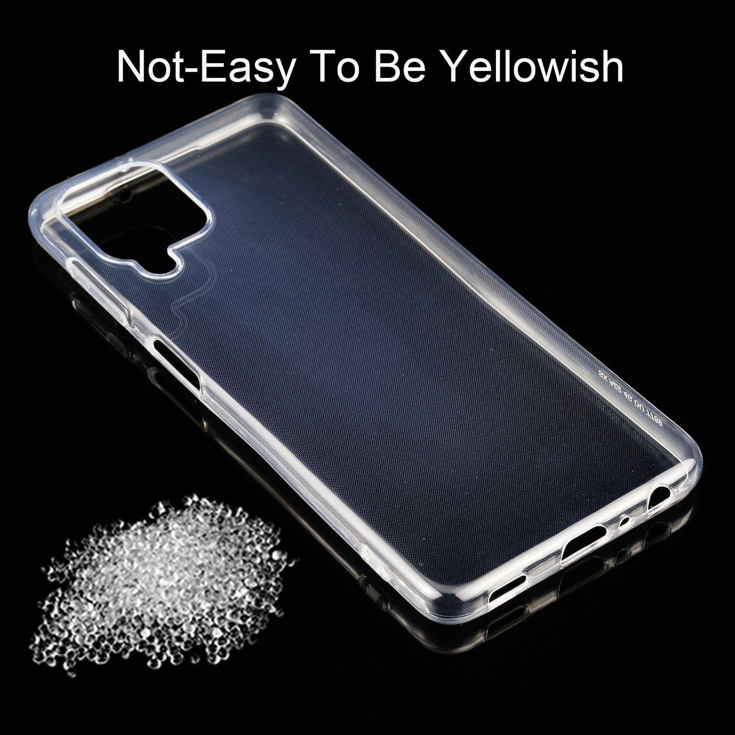 Samsung Galaxy A22 4G Handyhülle Backcover Transparent