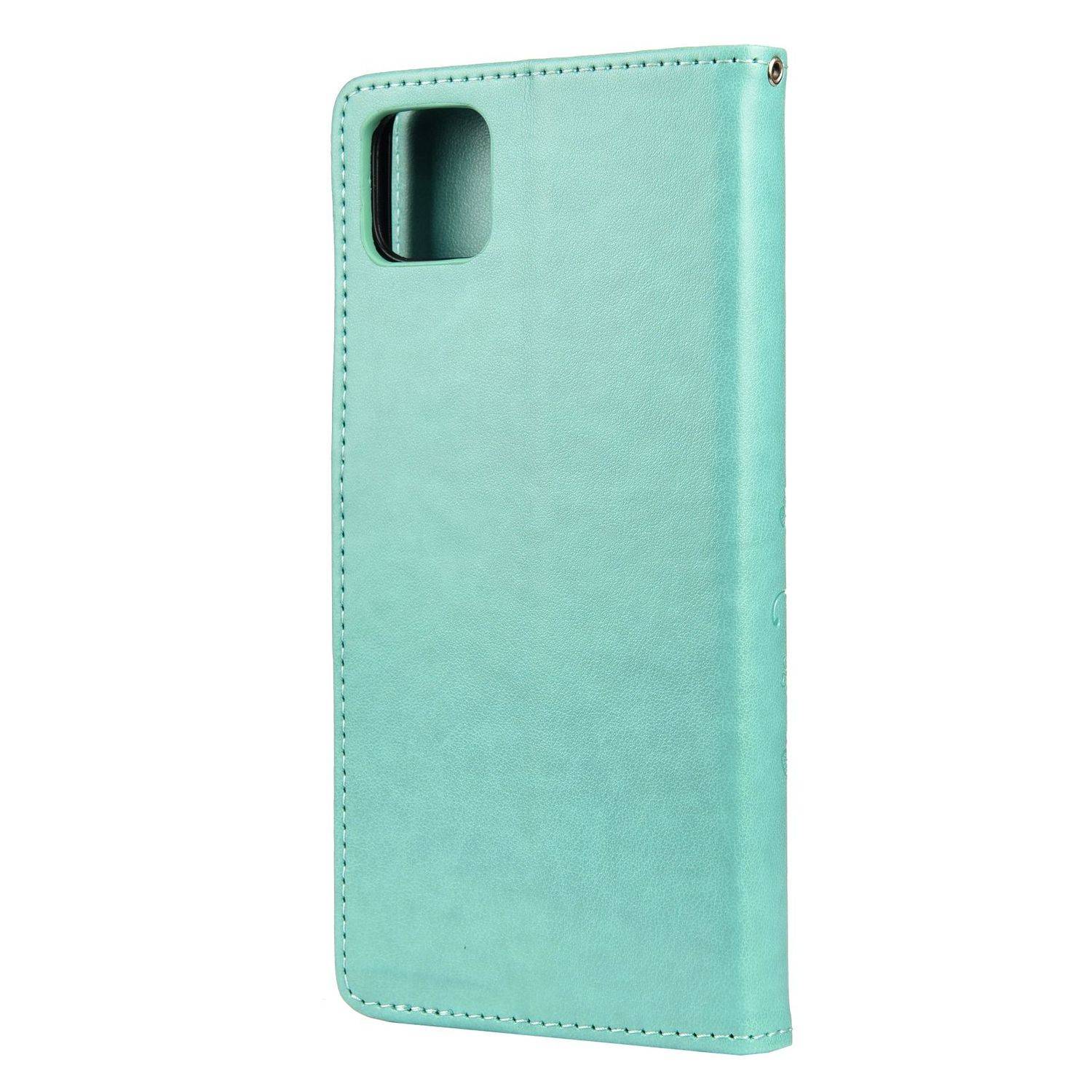 Samsung Galaxy A22 5G Handyhülle Bookcover Grün