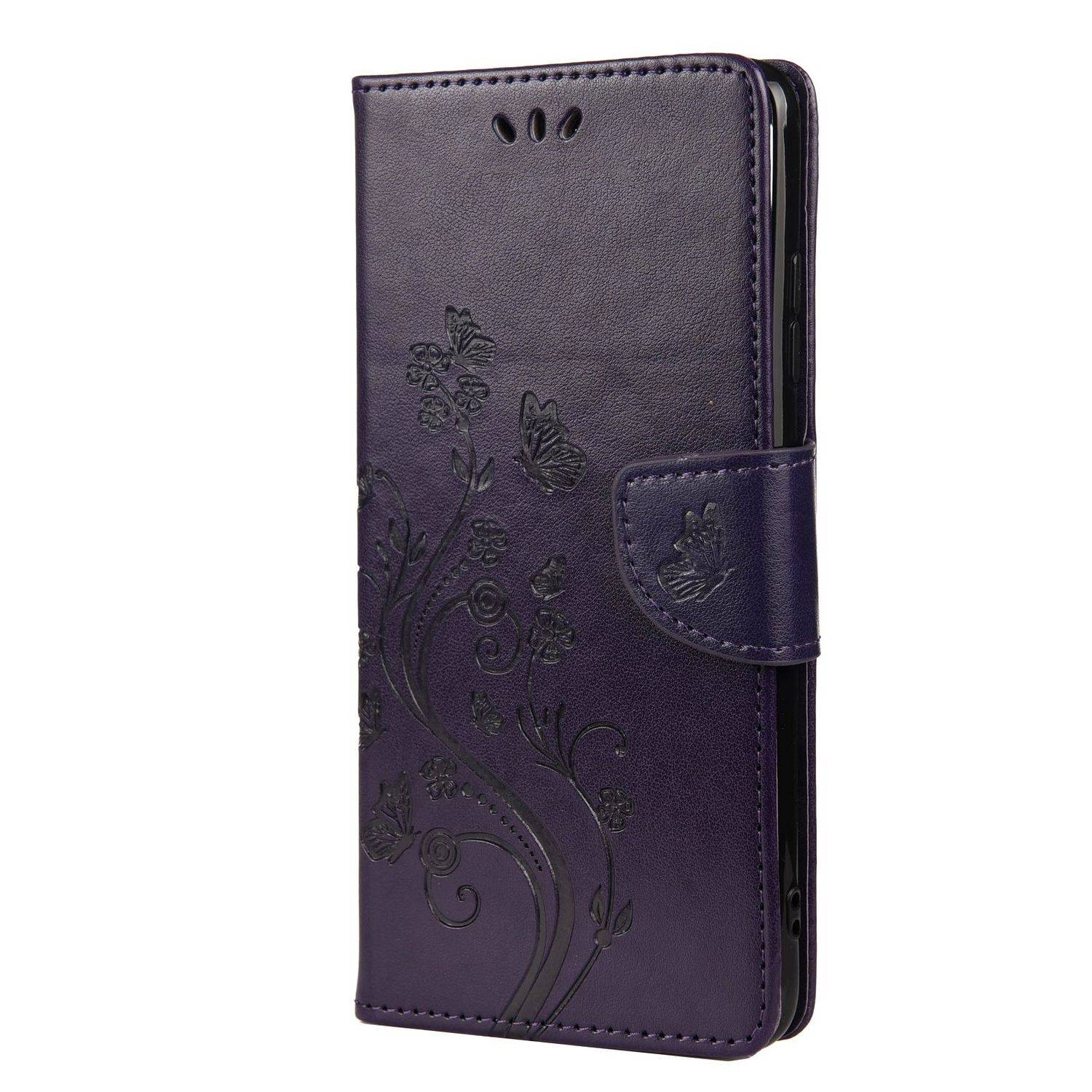 Samsung Galaxy A22 5G Handyhülle Bookcover Violett