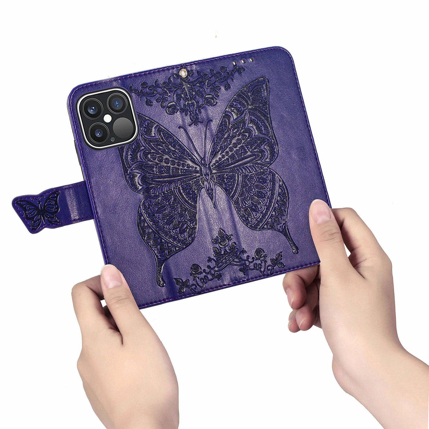 Apple iPhone 13 Pro Handyhülle Bookcover Violett