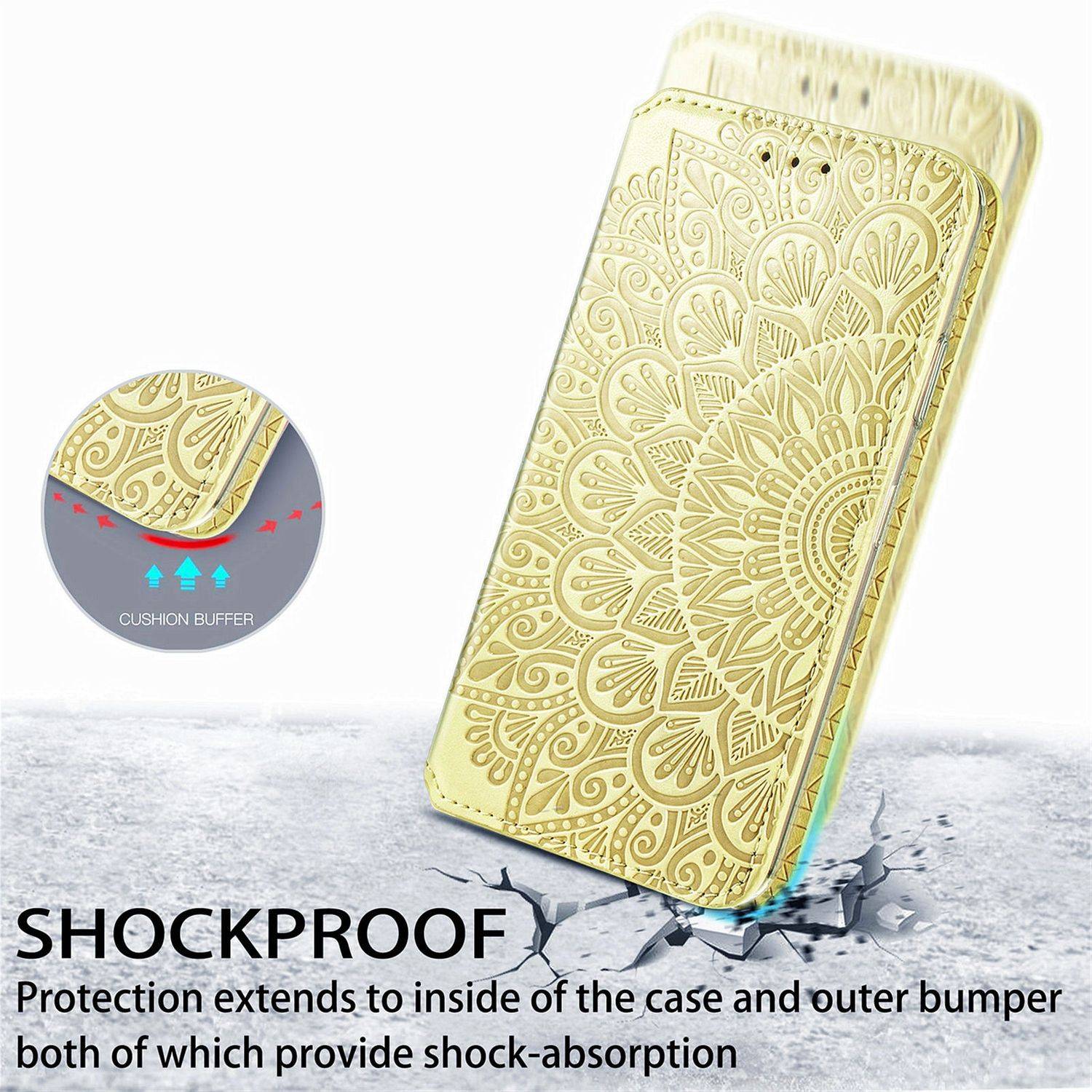 Apple iPhone 13 Pro Max Handyhülle Bookcover Gelb